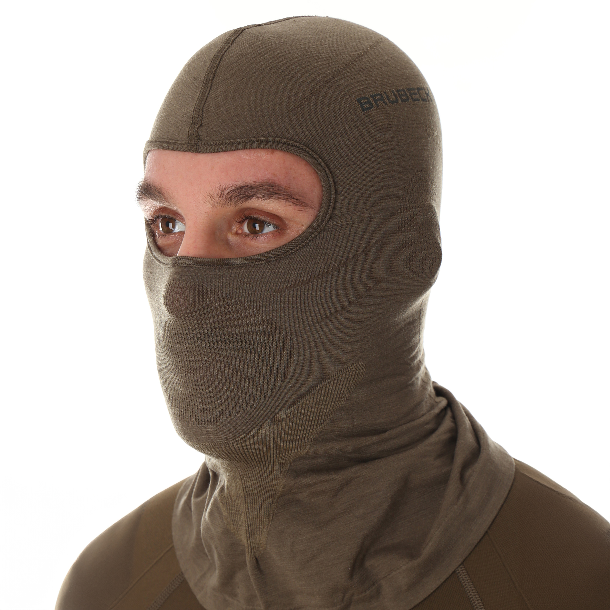 Kominiarka Brubeck Ranger Wool wełniana khaki