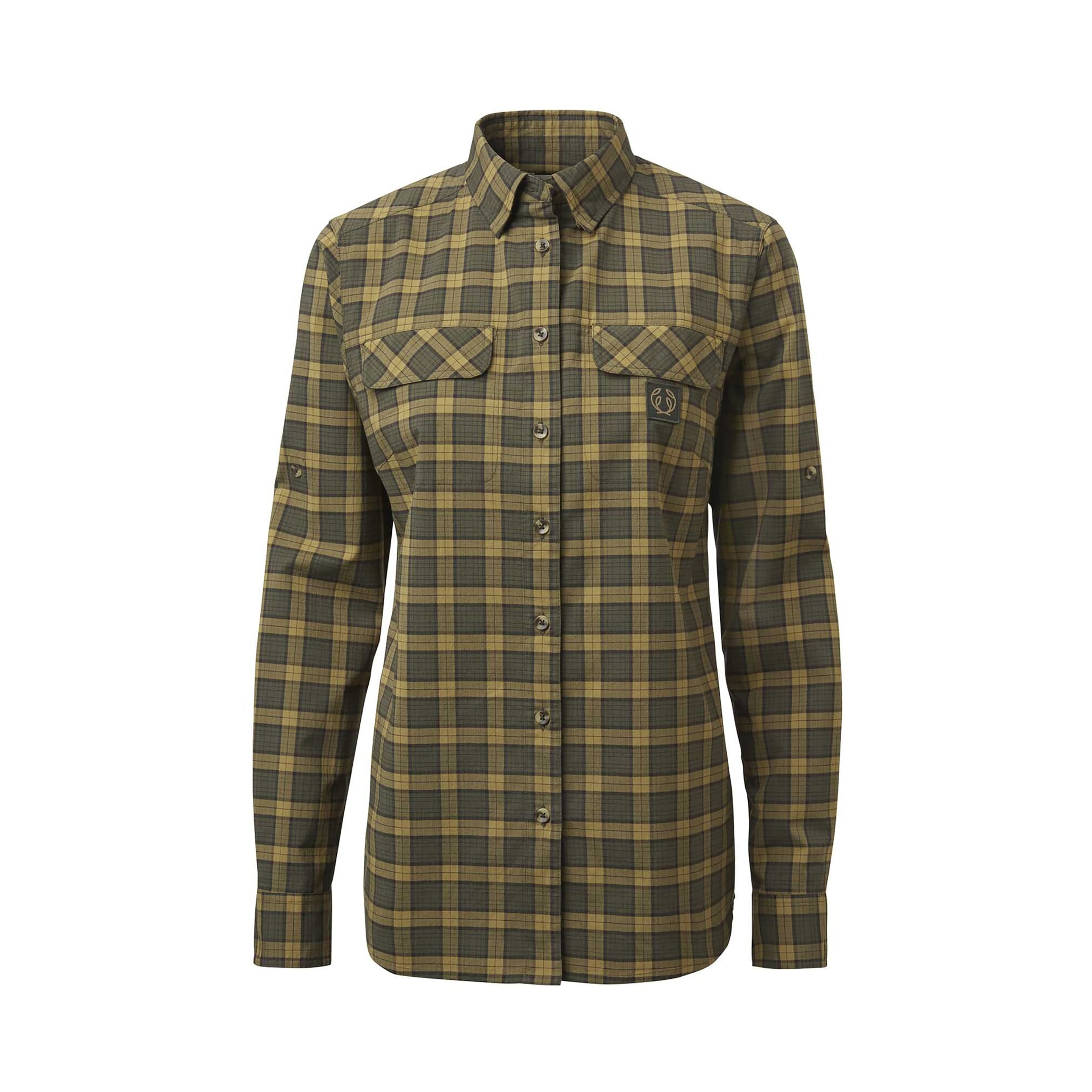 Koszula damska Chevalier Creek Shooting Fit Coolmax Moss Checked