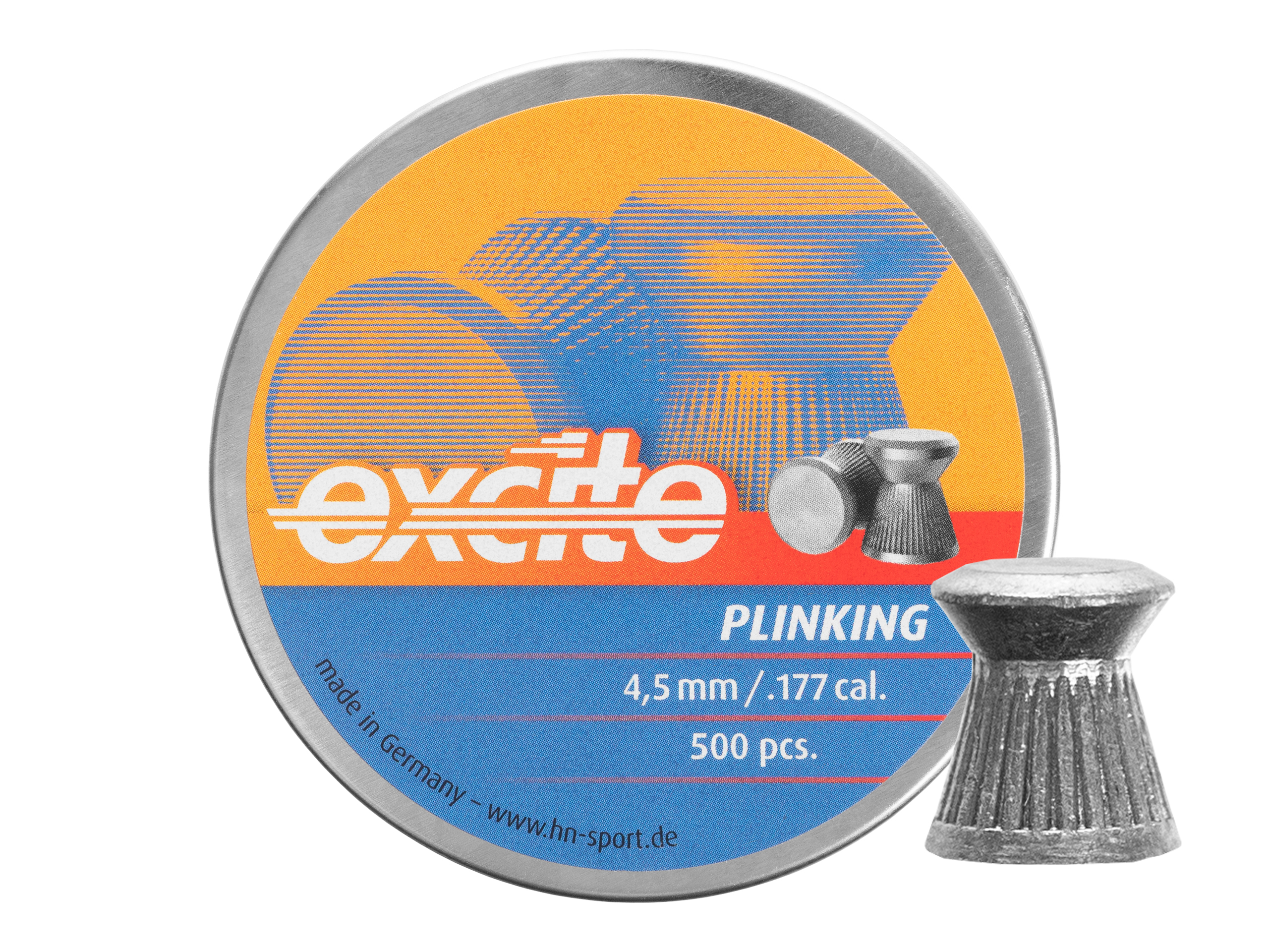 Śrut diabolo H&N Excite Plinking 4,5 mm 500 szt.