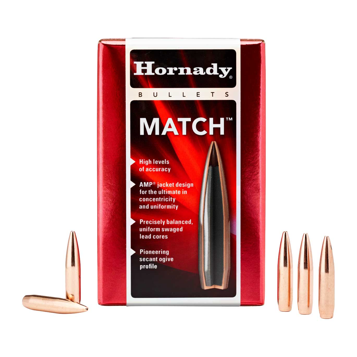 Pocisk Hornady 22 (224) BTHP 75 gr (100 szt.)
