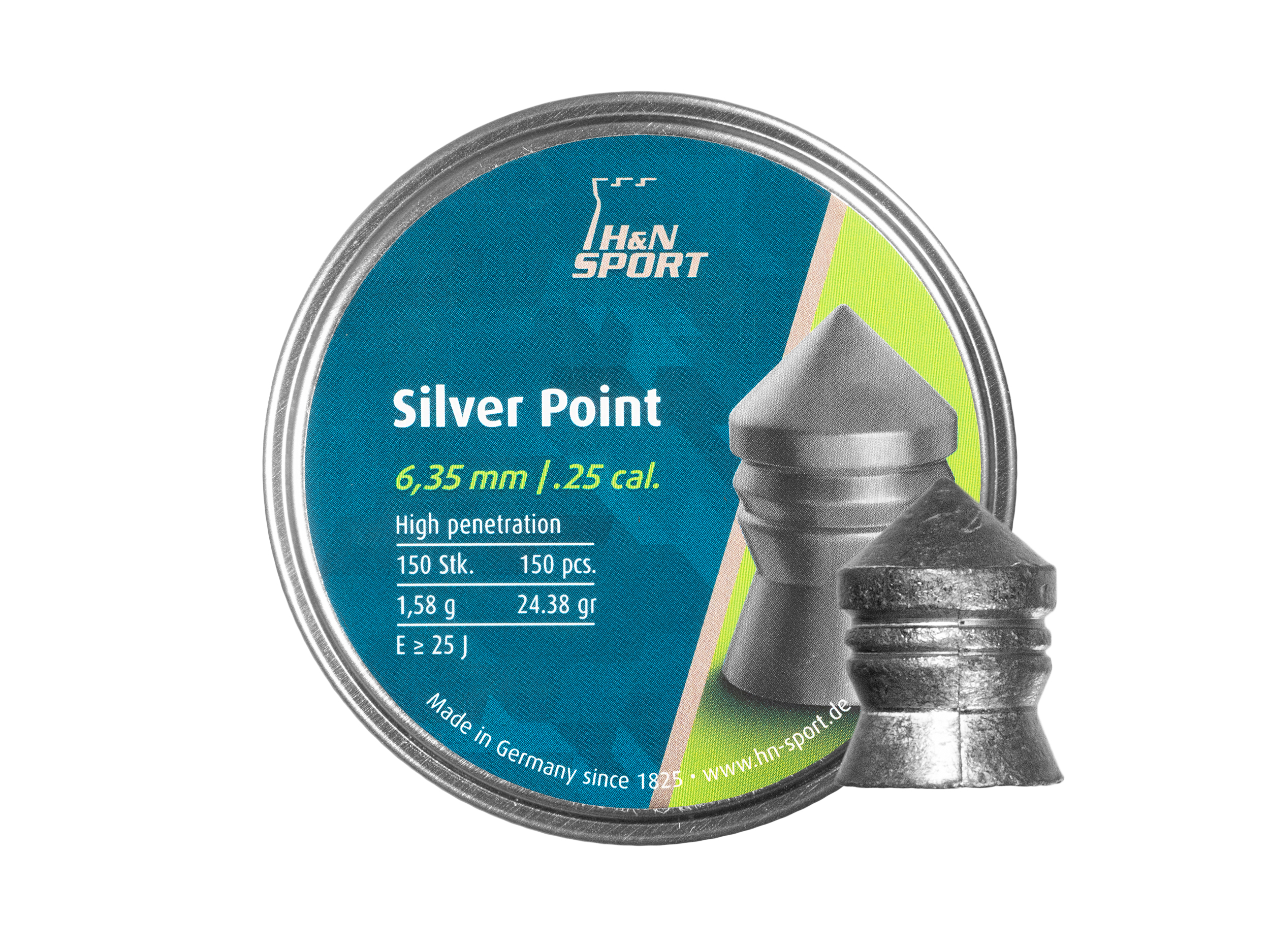 Śrut diabolo H&N Silver Point 6,35 150 szt.