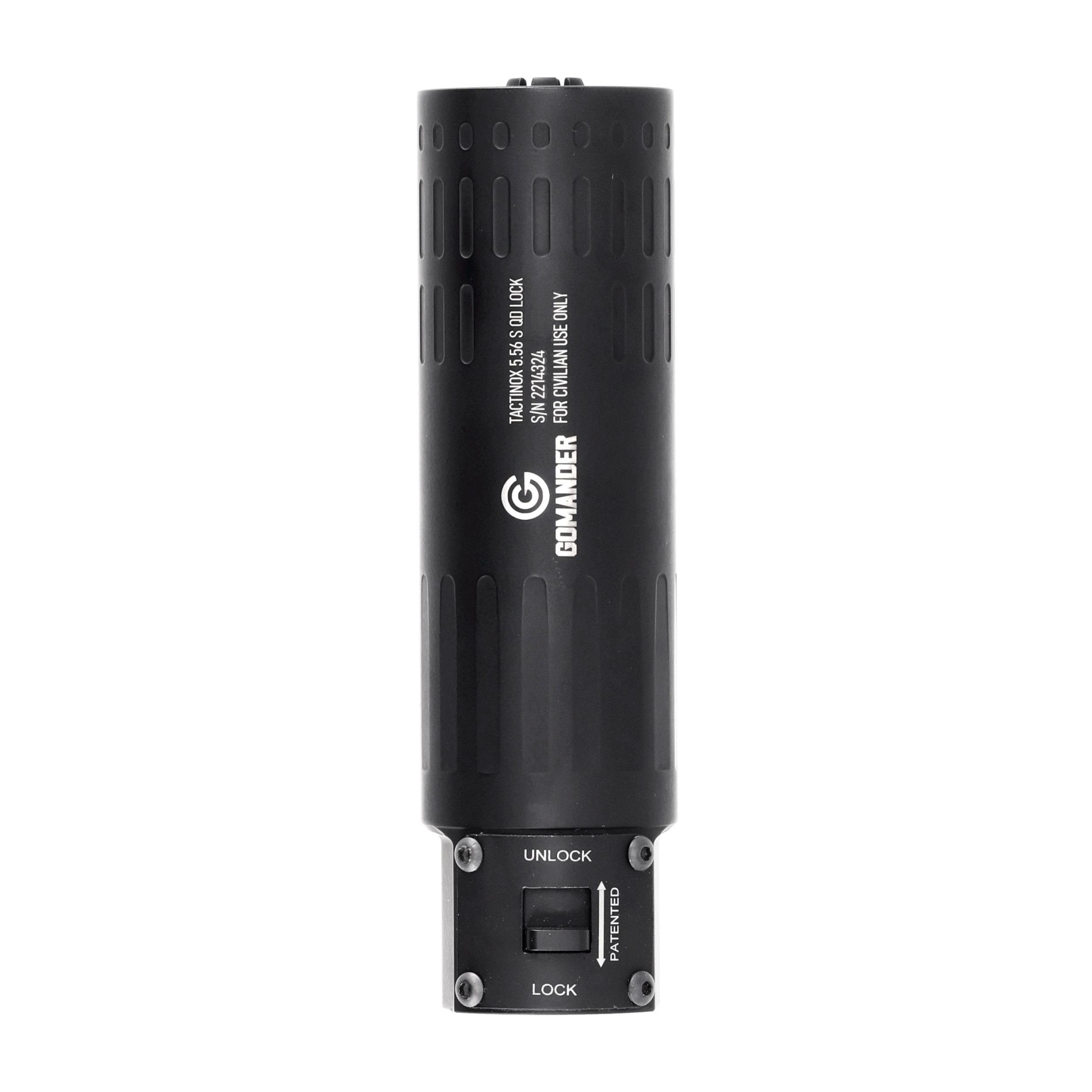 Tłumik do broni Gomander Tactinox QD-LOCK S 5,56 M26x1,5 czarny