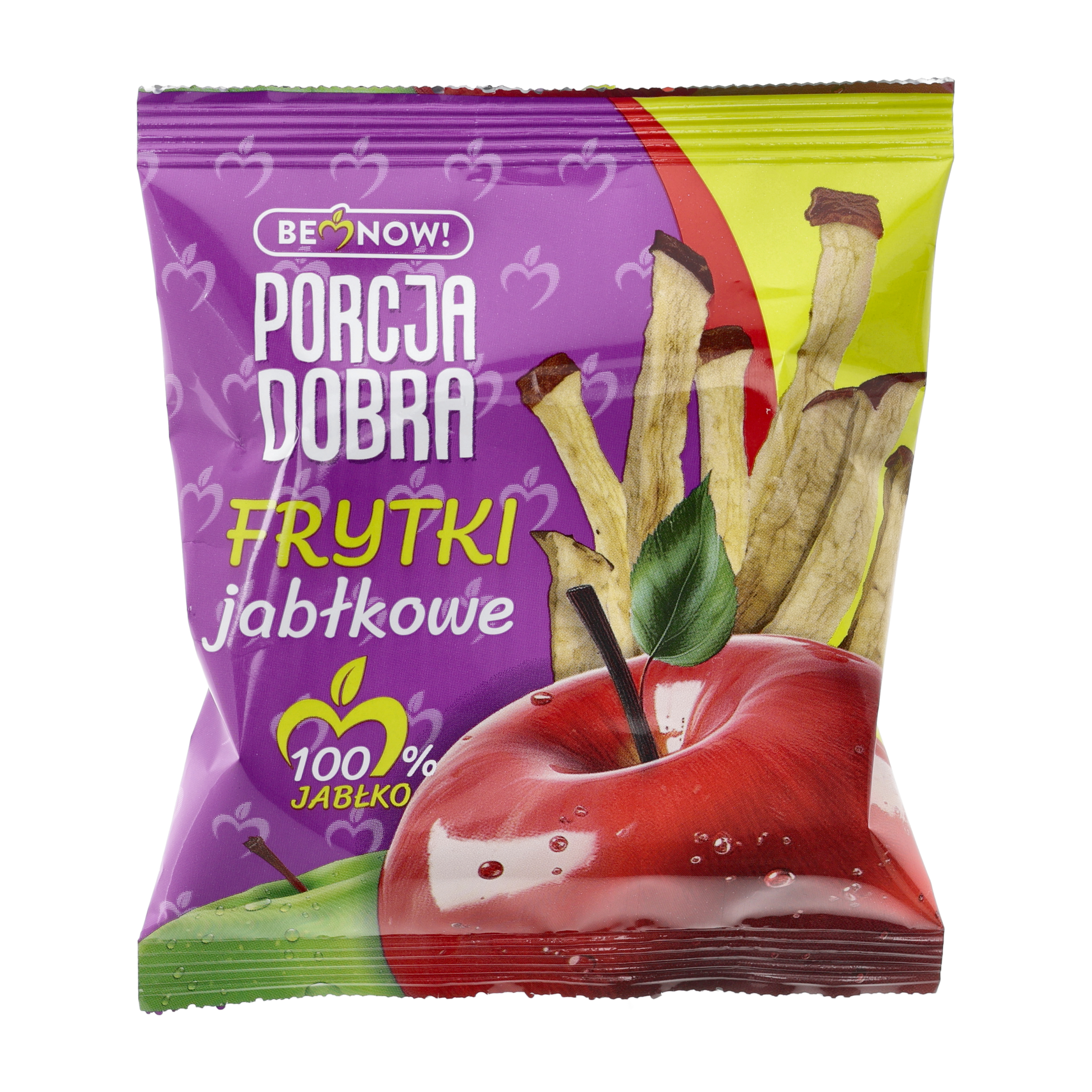 Frytki jabłkowe Porcja Dobra chipsy 18g