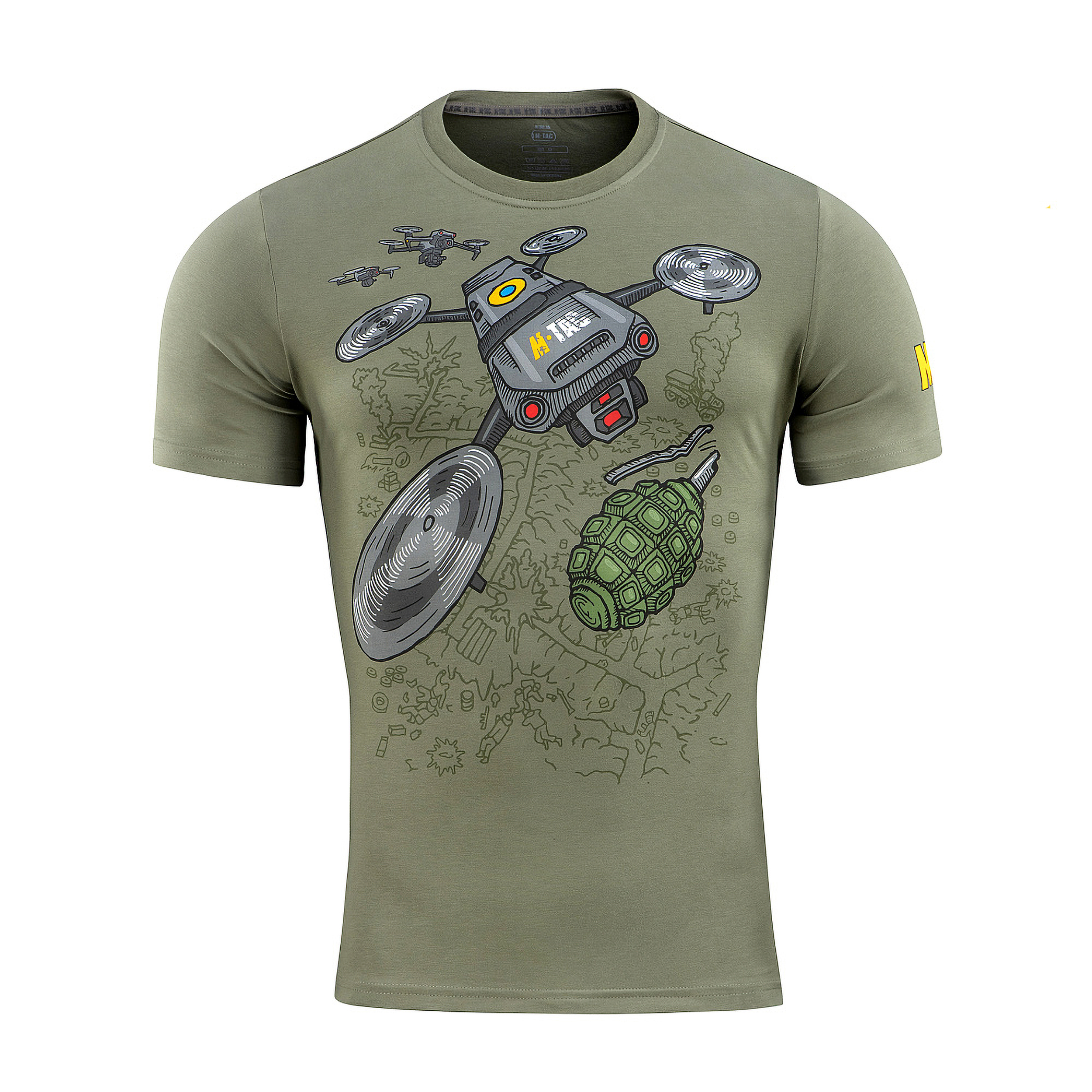 Koszulka męska M-Tac Dron oliwkowa
