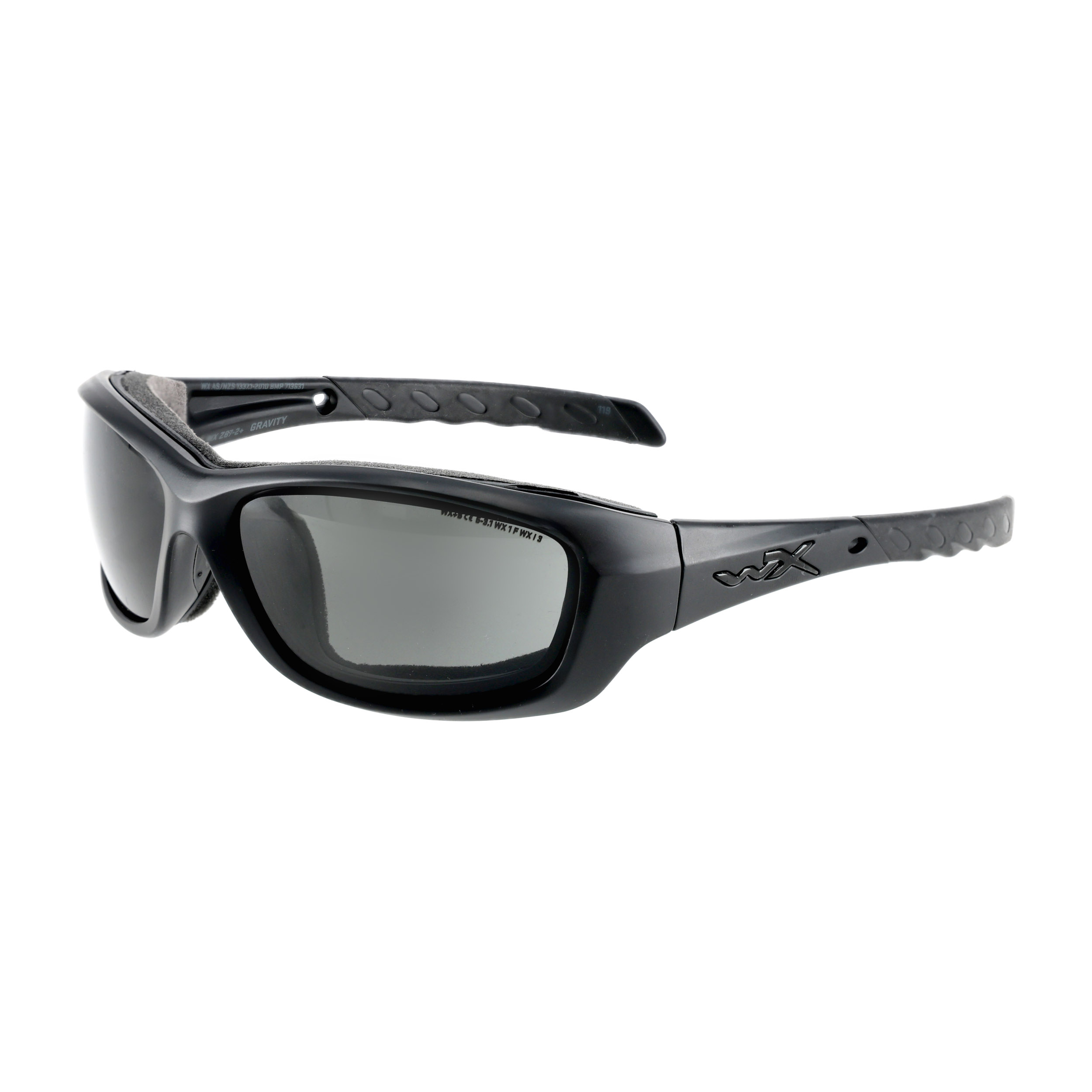 Okulary taktyczne Wiley X Gravity CCGRA01 smoke grey Black Ops czarne oprawki