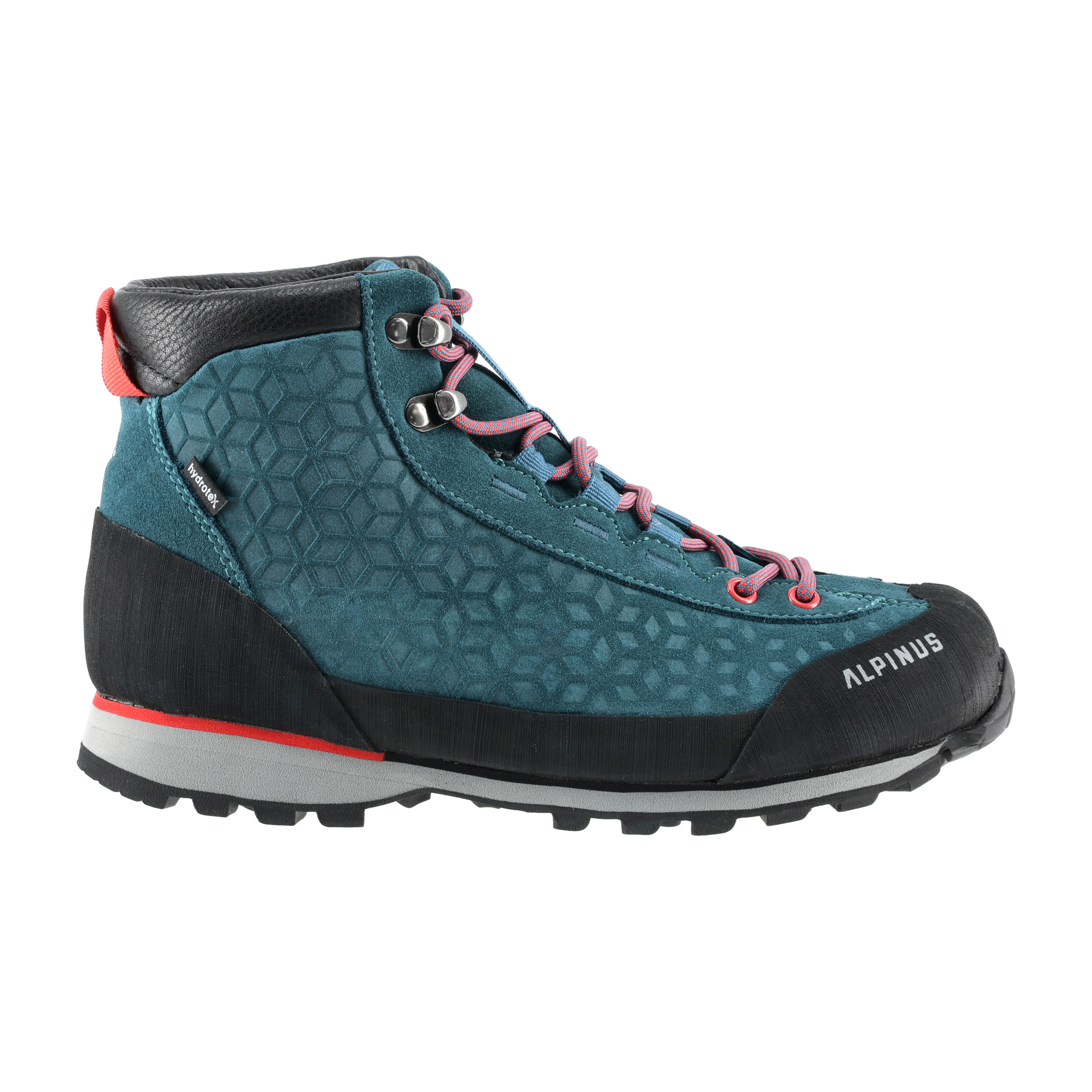 Buty damskie trekkingowe Alpinus Peneda Mid HDTX, niebiesko-fuksjowe