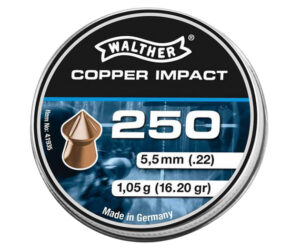 Śrut diabolo Walther Copper Impact 5,5 mm 250 szt.