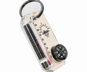 Brelok z termometrem i kompasem Sun Co. LumaGage świecący w ciemności