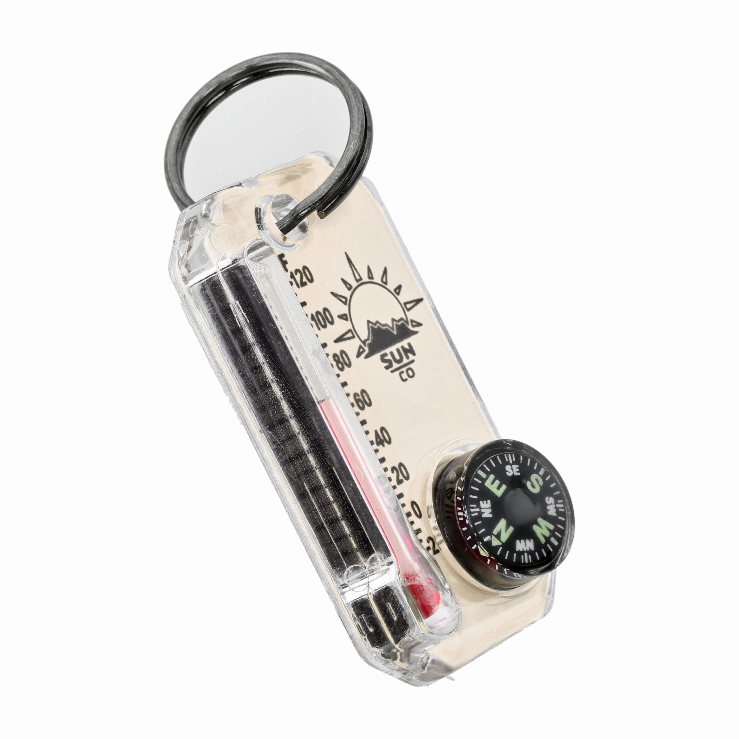 Brelok z termometrem i kompasem Sun Co. LumaGage świecący w ciemności