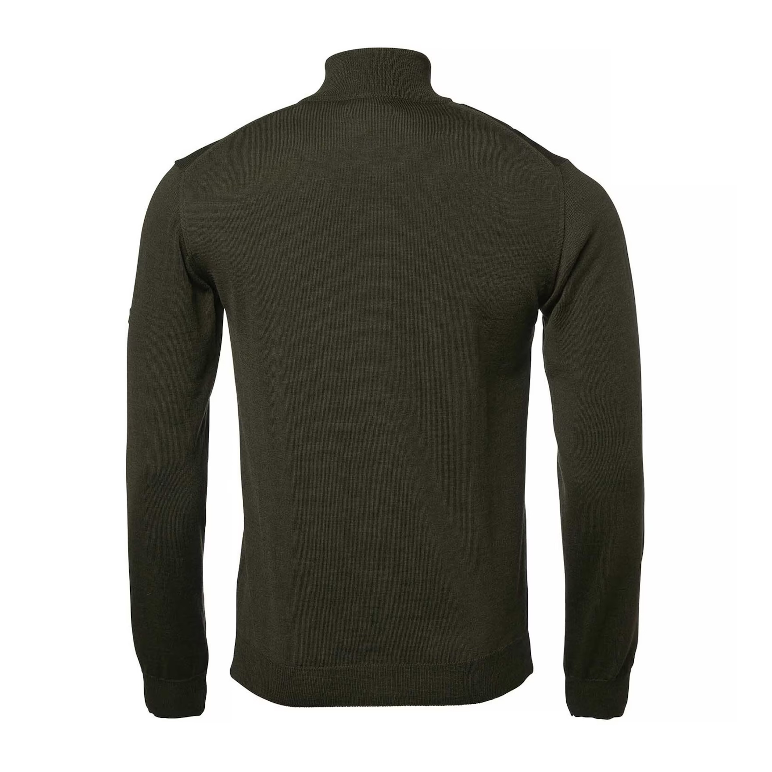 Sweter Chevalier Aston Half Zip Merino Pullover Dark Green