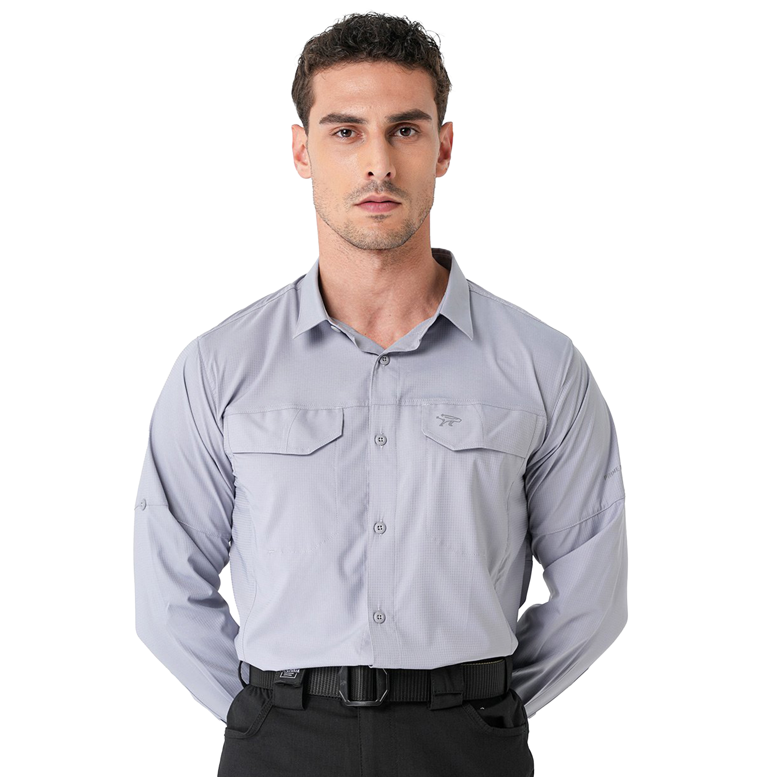 Koszula męska Canik Prime Mete jasnoszary