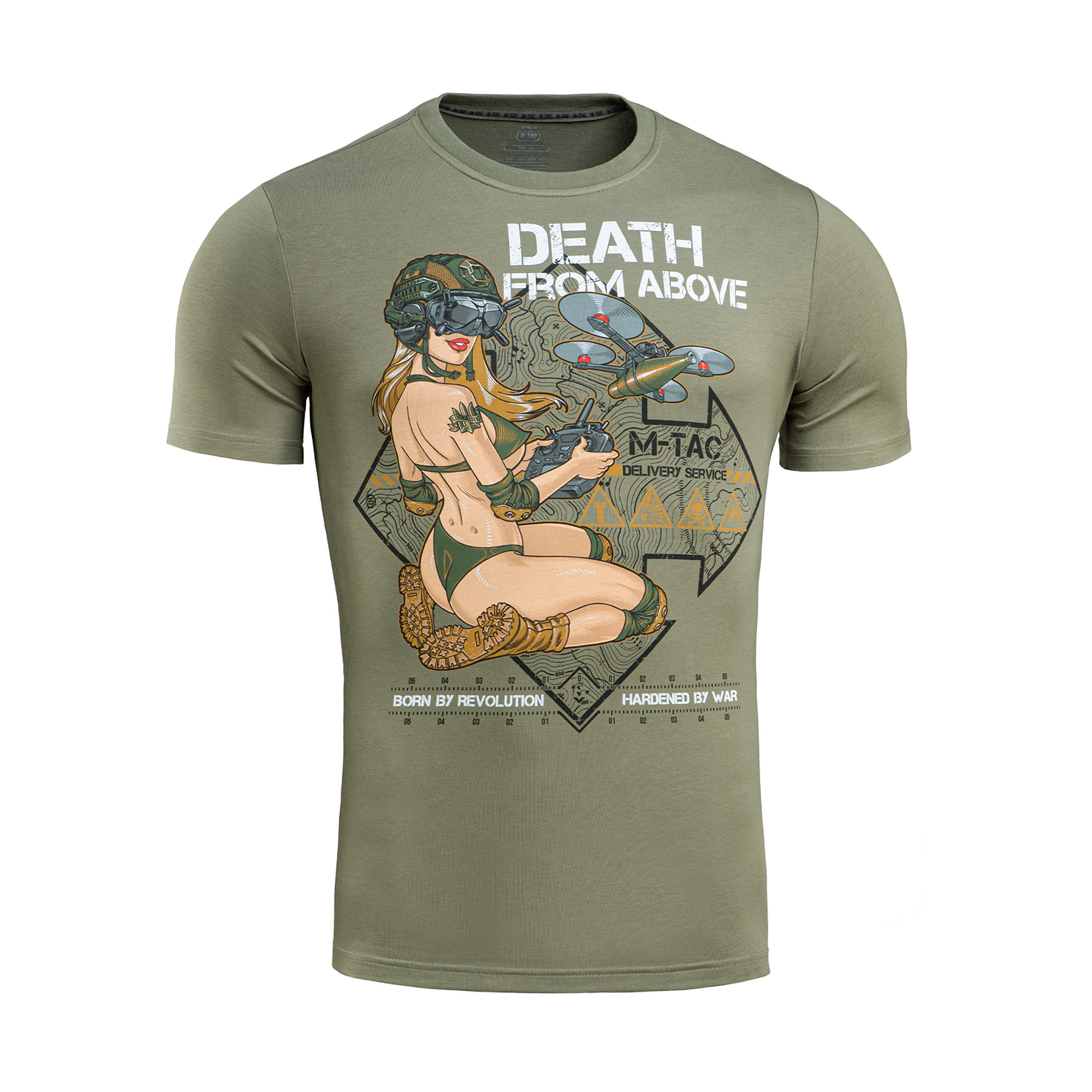 Koszulka M-Tac Delivery service oliwkowa