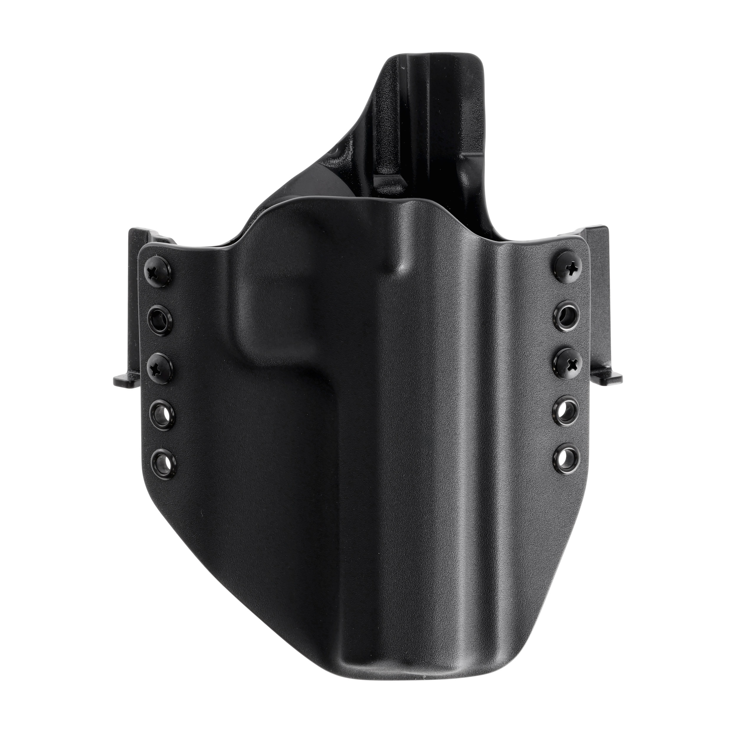 Kabura RH Holsters OWB CZ TS 2 Racing Green z thumbrest 1/2 sweatguard, speedloops 40 mm, prawa, czarna