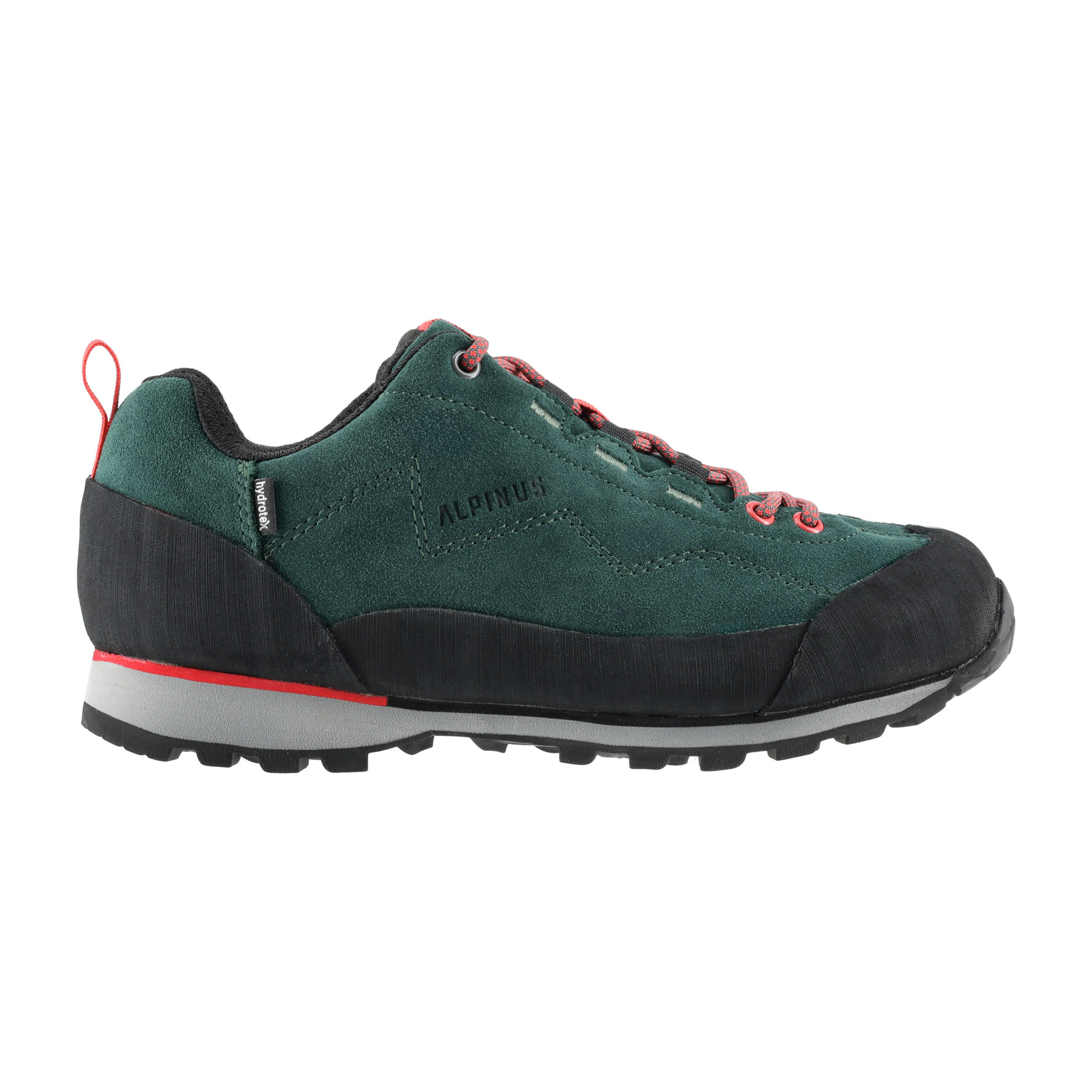 Buty damskie trekkingowe Alpinus Peneda Low HDTX, zielono-fuksjowe