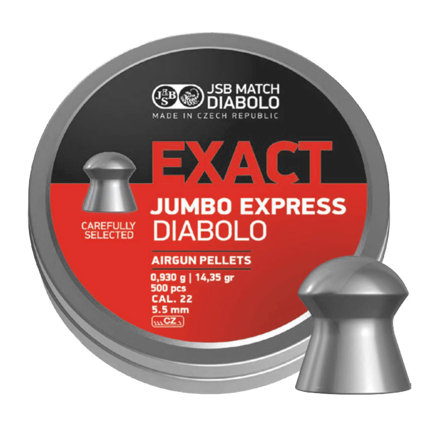 Śrut diabolo JSB Exact Jumbo Express 5,52 mm 250 szt.
