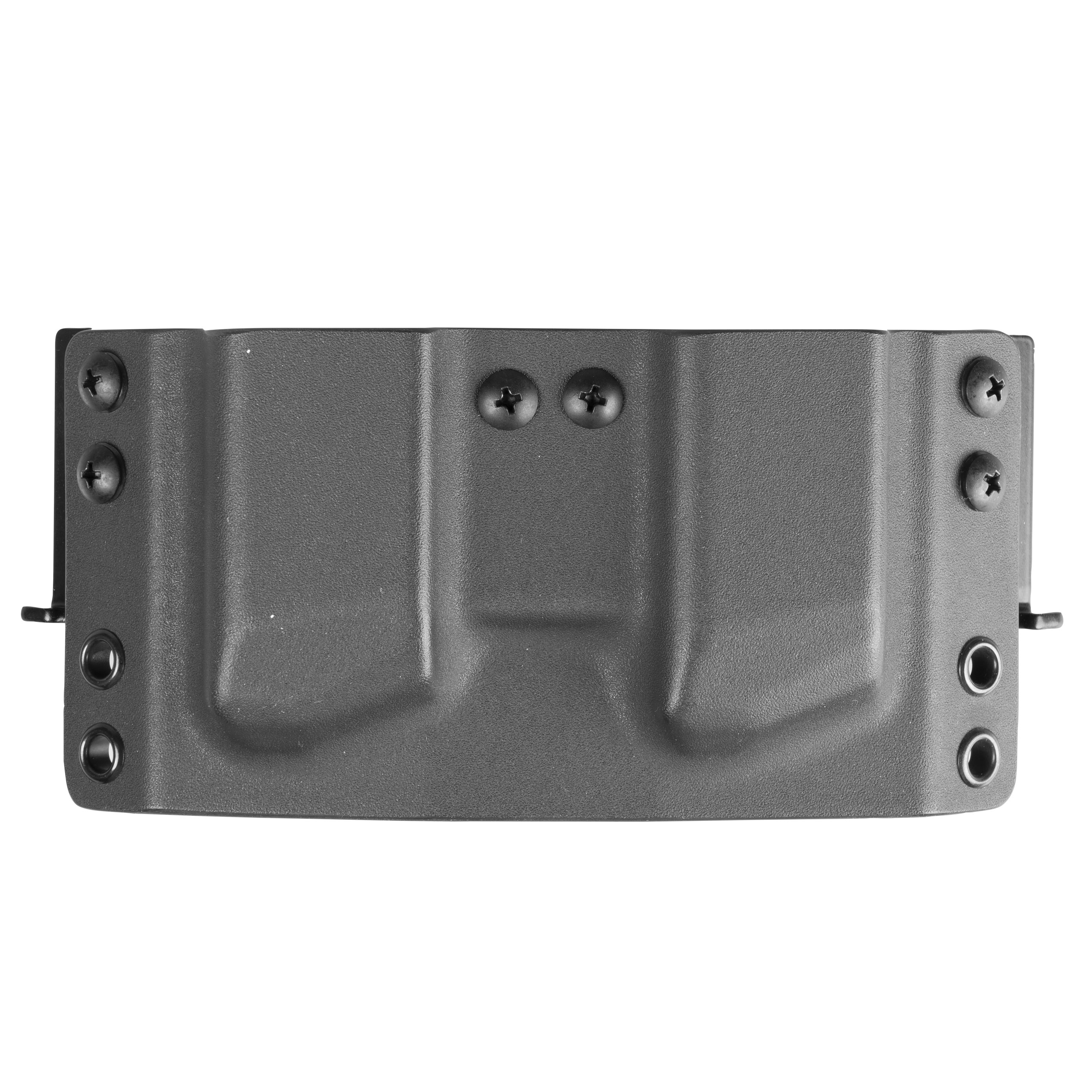Ładownica podwójna RH Holsters OWB do Glock 17, bez sweatguardu, pas 40 mm, prawa, czarna