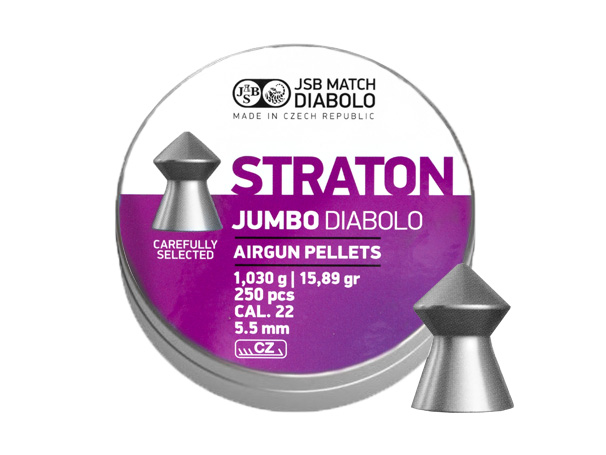 Śrut diabolo JSB Jumbo Straton 5,50 mm 250 szt.