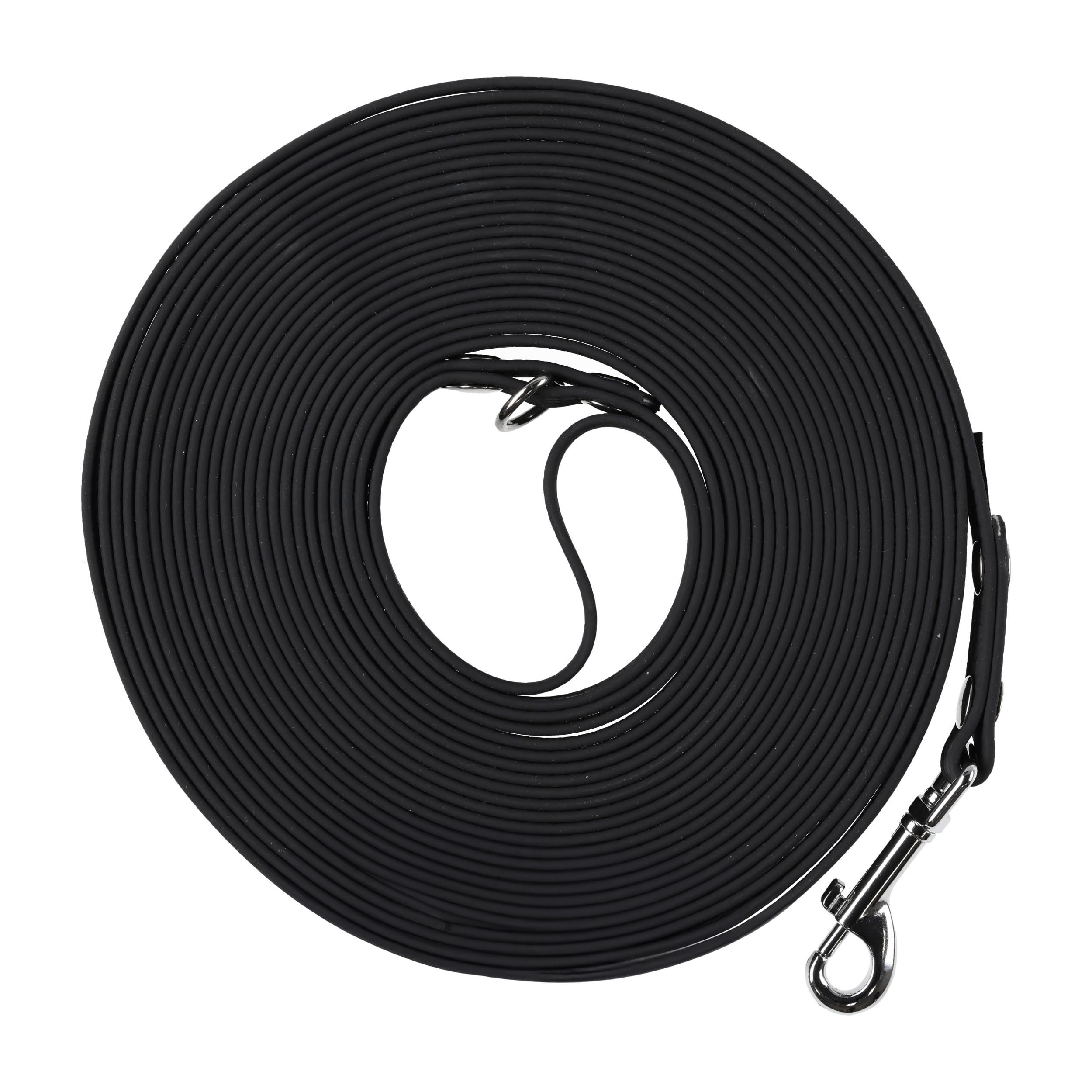 Smycz BioThane 4wild wodoodporna 10 m czarna