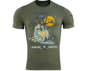 Koszulka męska M-Tac Surf Club oliwkowa