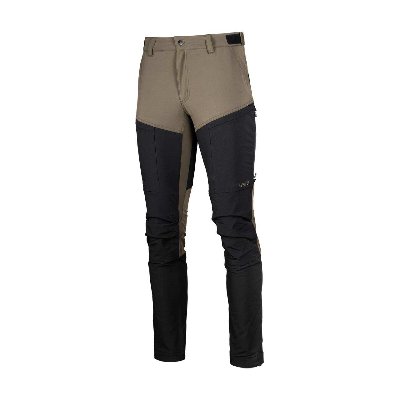 Spodnie trekkingowe Alpinus Pular czarno/oliwkowe