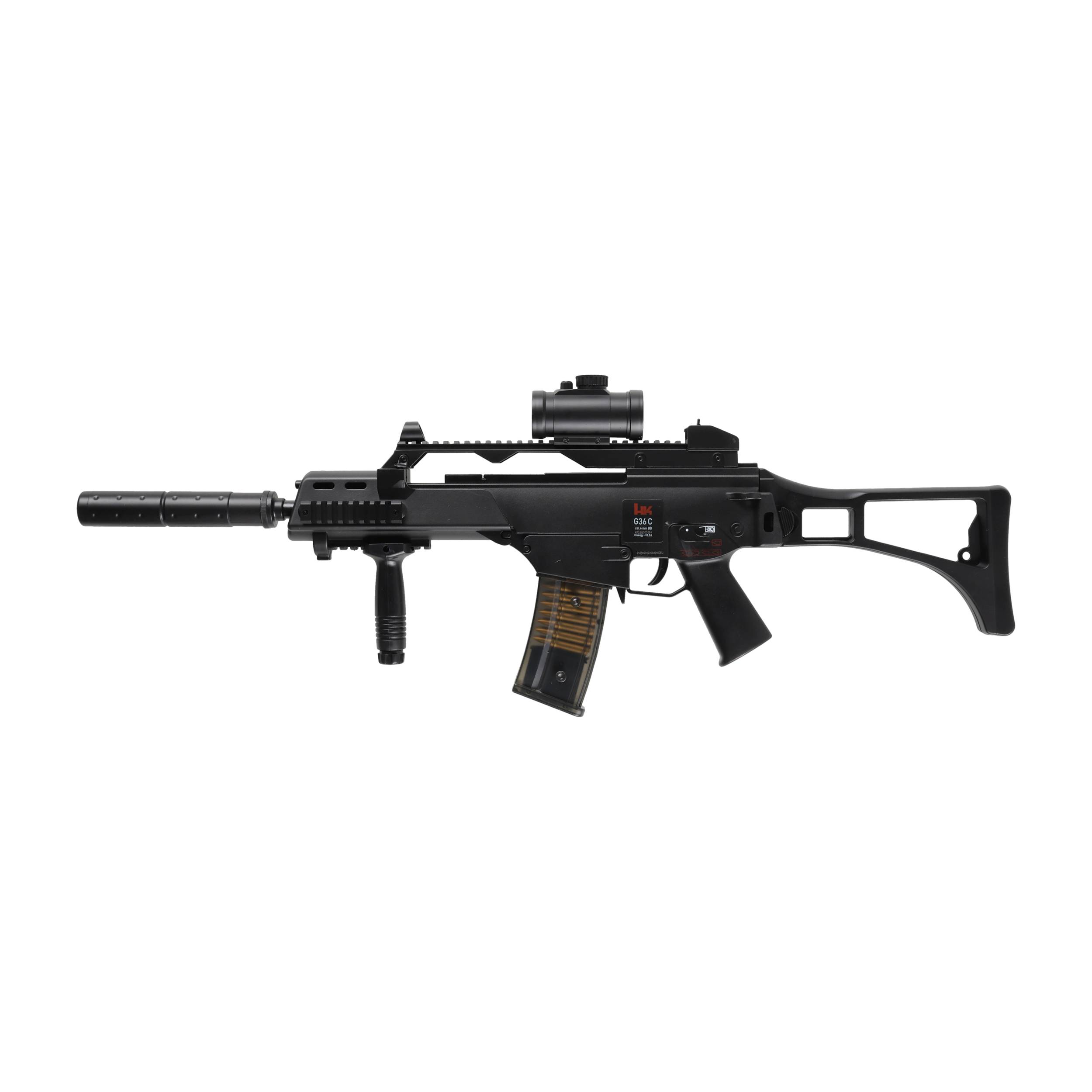 Replika karabinek ASG Heckler&Koch G36C metalowa lufa 6 mm