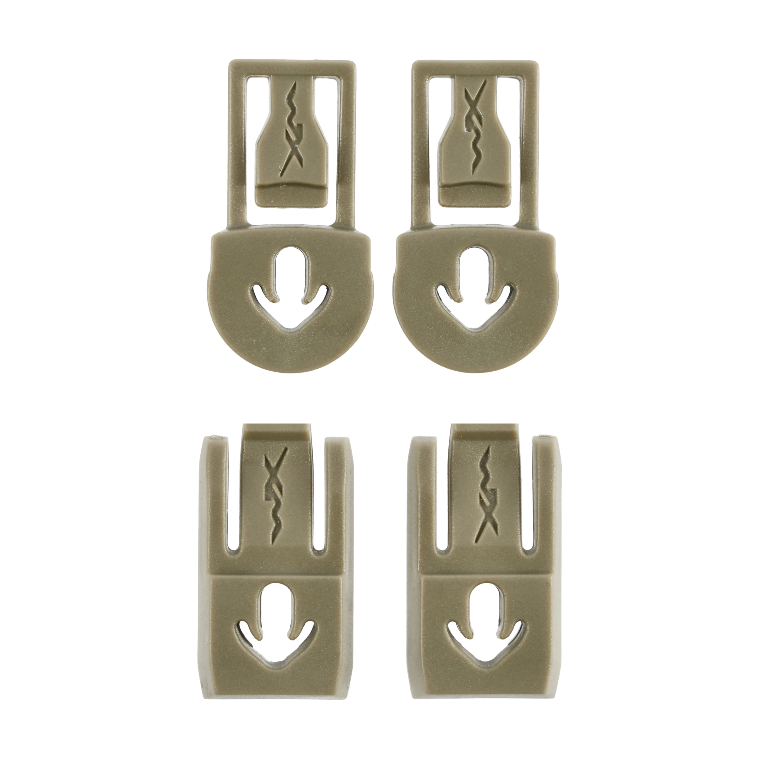 System mocowania gogli Wiley X RAS jasnobrązowy