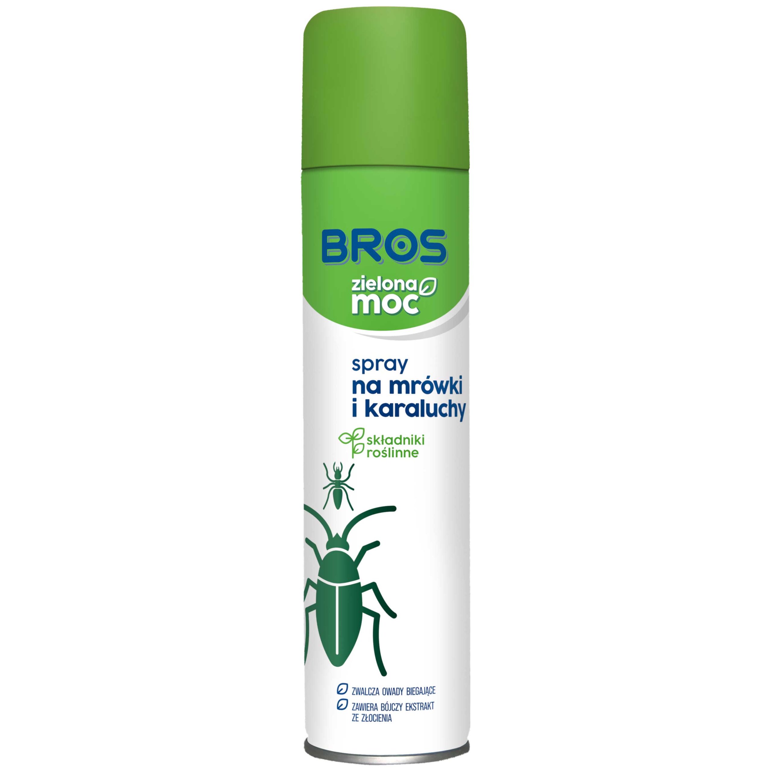 Spray Bros na mrówki i karaluchy 300 ml zielona moc
