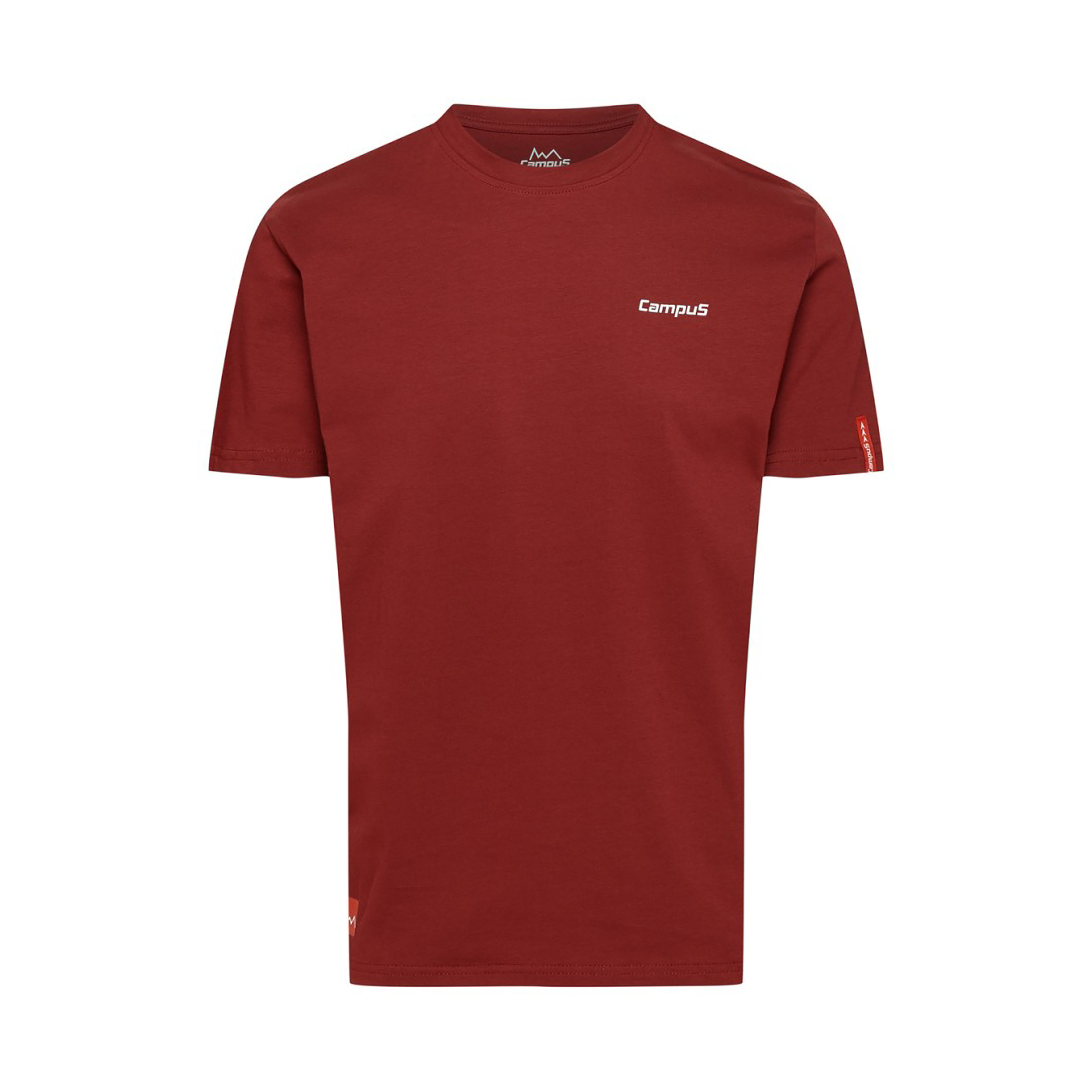 Koszulka męska Campus Skyth, bordowa