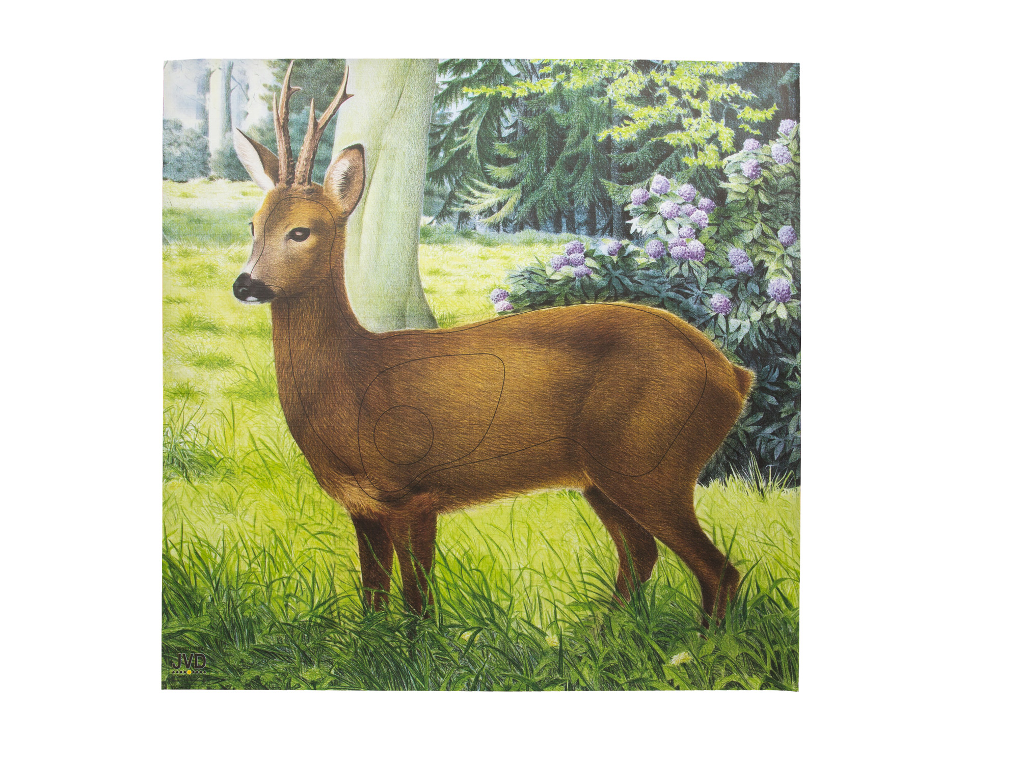 Tarcza papierowa JVD jeleń 90 x 83 cm