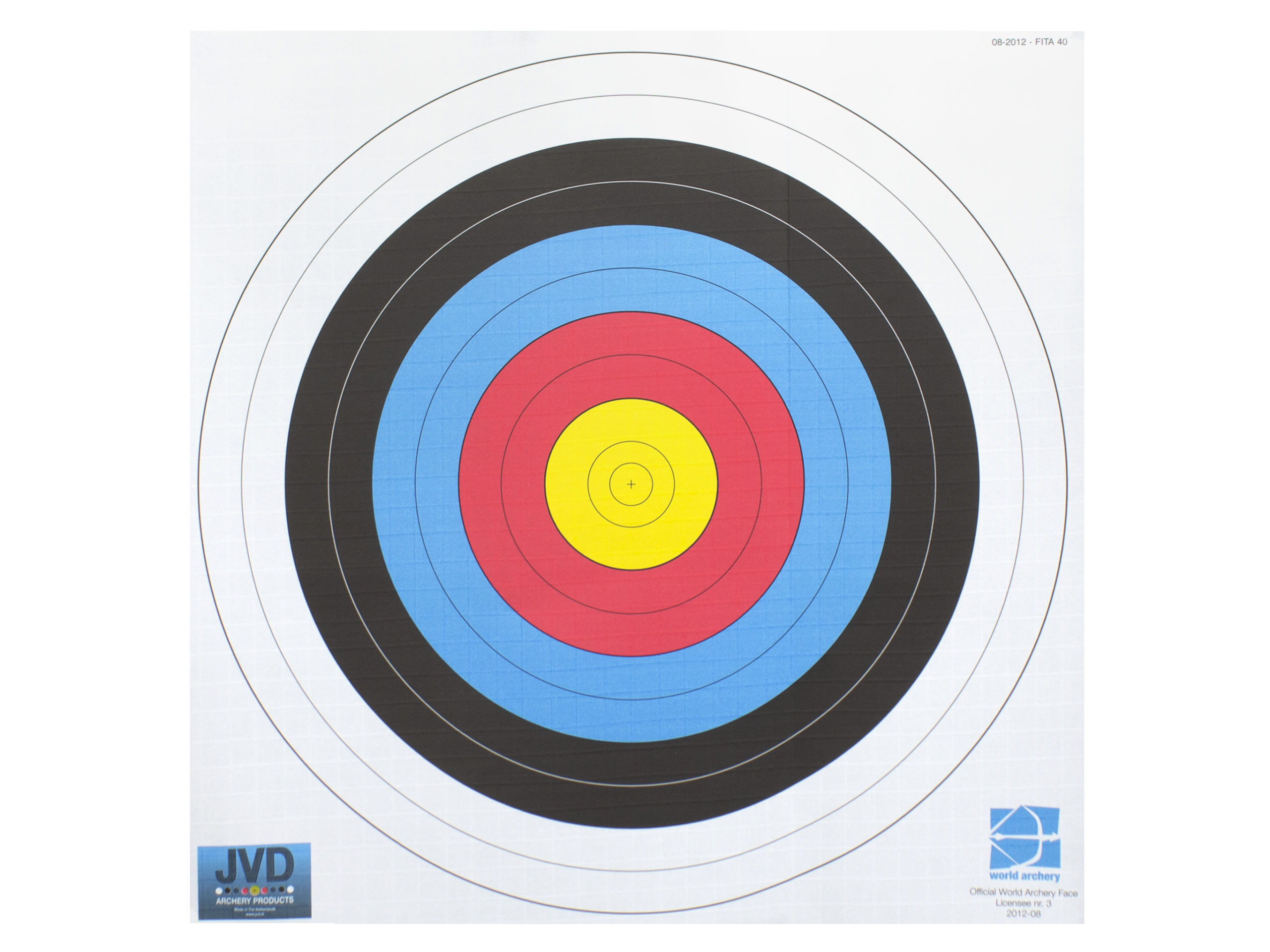 Tarcza papierowa 60 cm JVD FITA WA