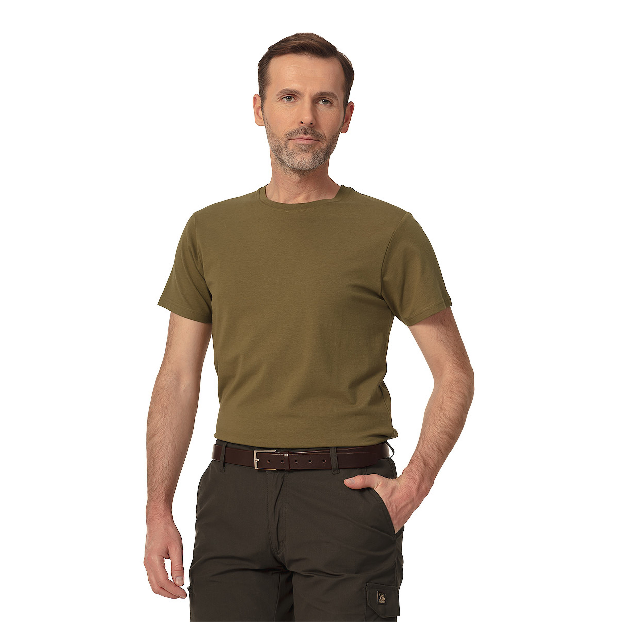 Koszulka męska Tagart Fnt oliwkowa