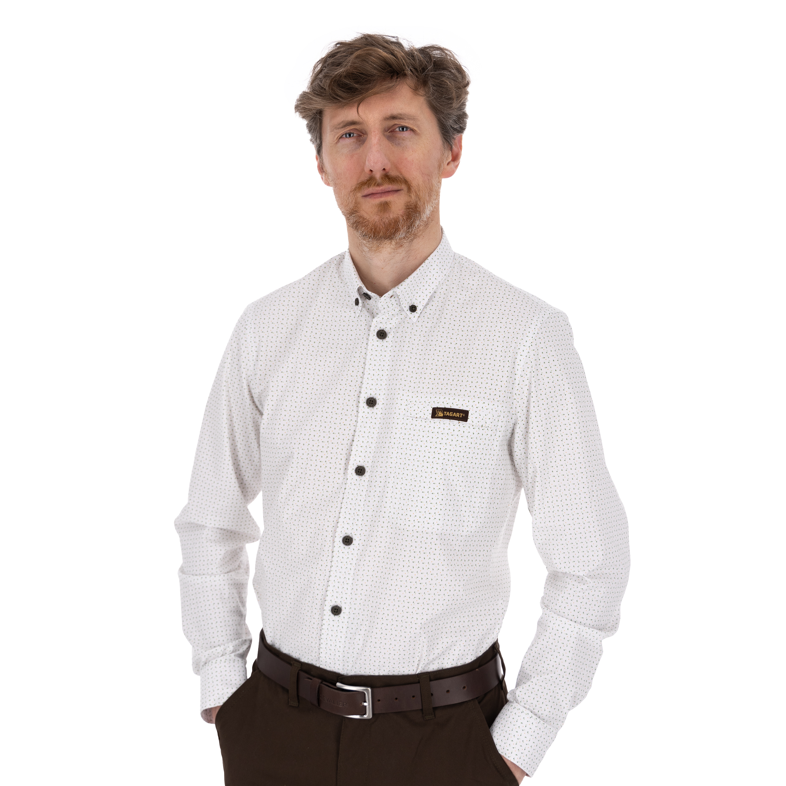 Koszula męska Tagart Sewilla biała