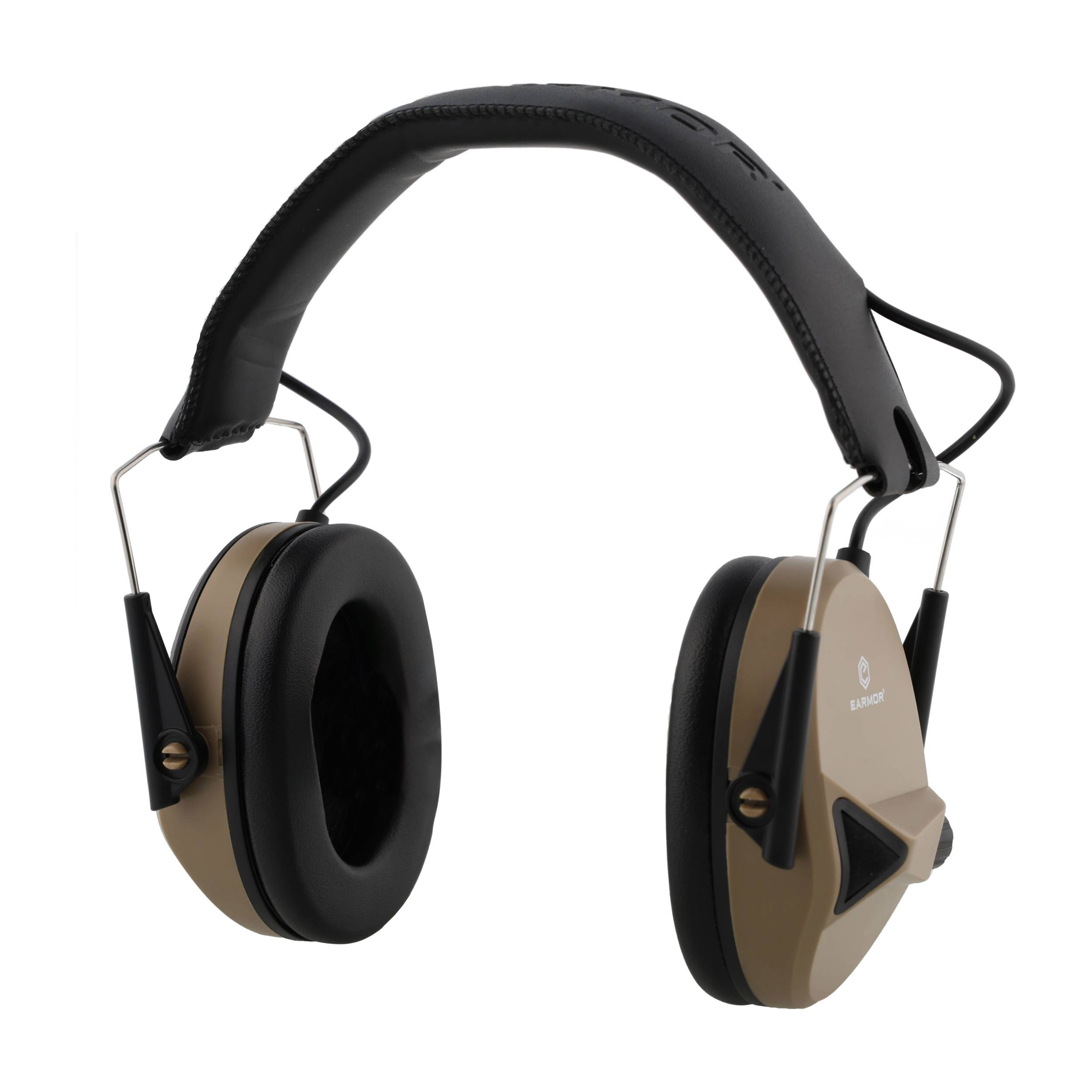 Aktywne ochronniki słuchu Earmor M30 coyote tan