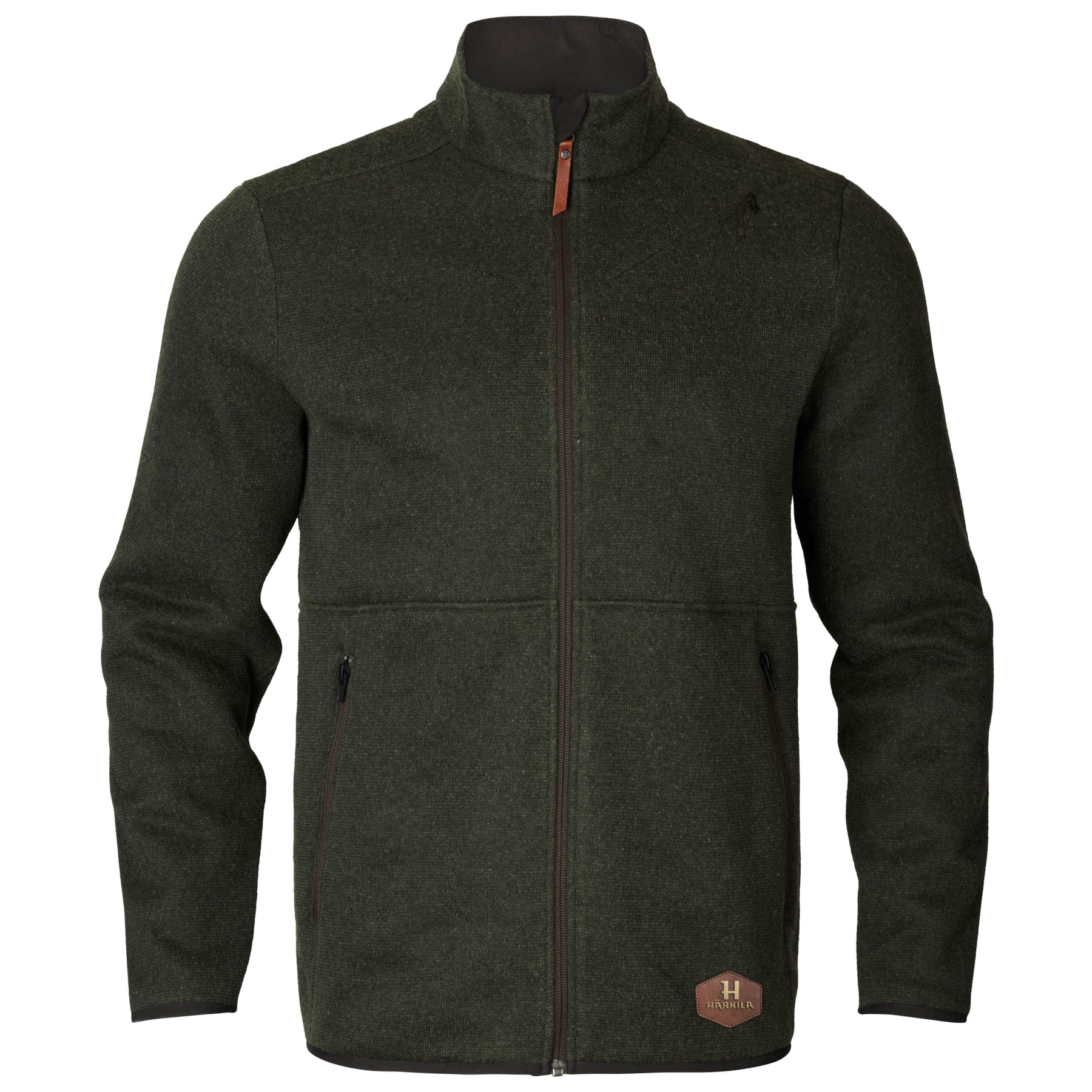 Sweter męski Härkila Metso full zip Willow green