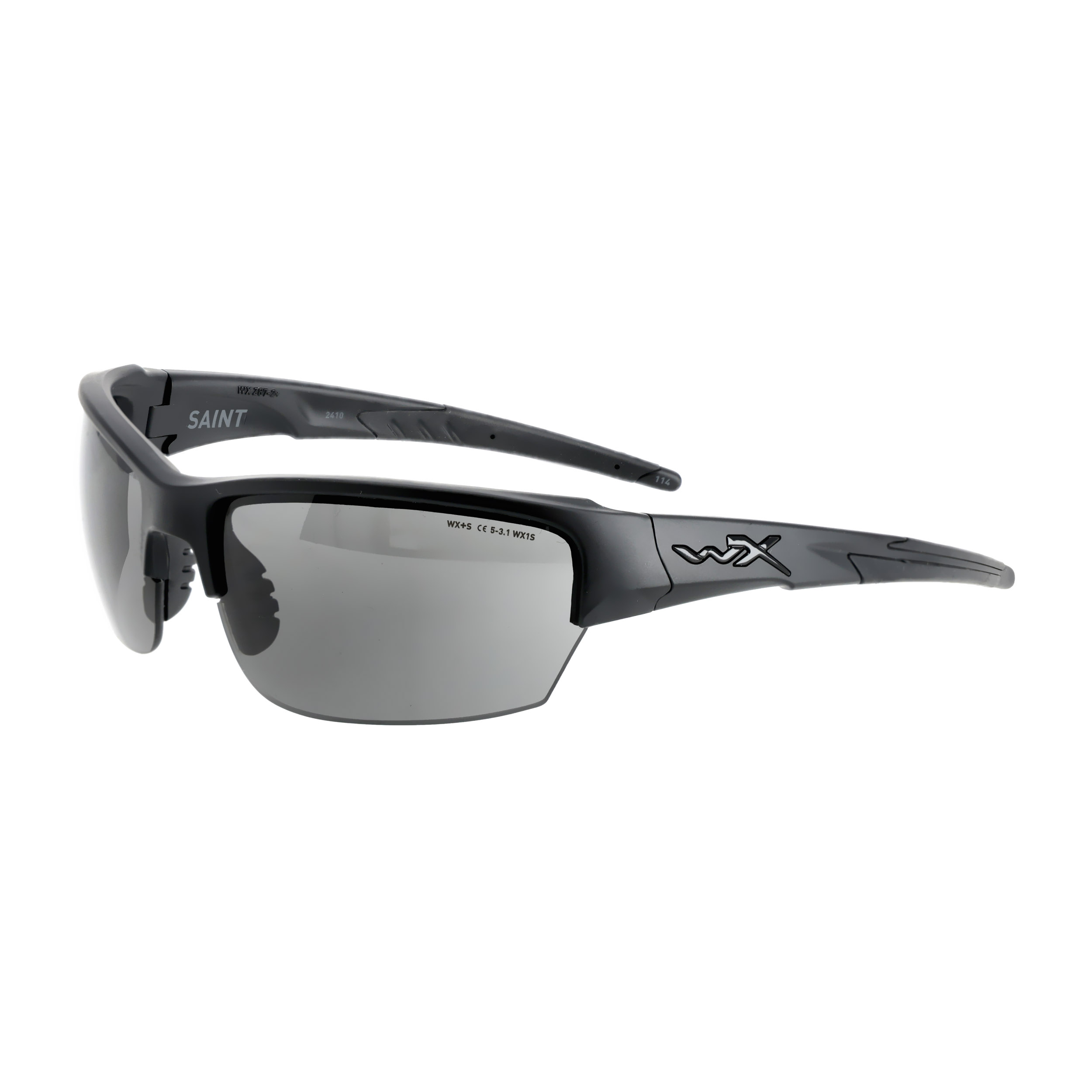 Okulary taktyczne Wiley X Saint CHSAI06 grey / clear / light rust, czarne oprawki