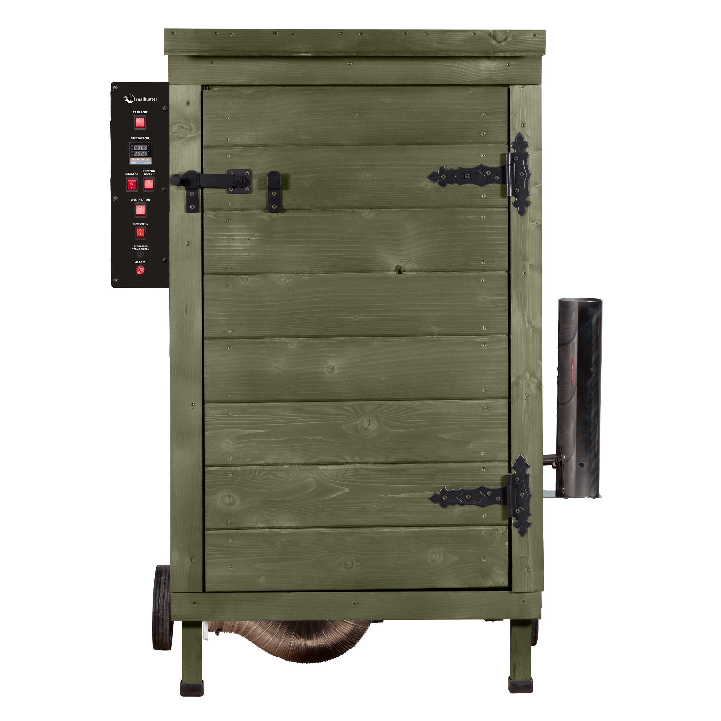 Wędzarnia smoker RealHunter Optimum 270 l 2000W zielona