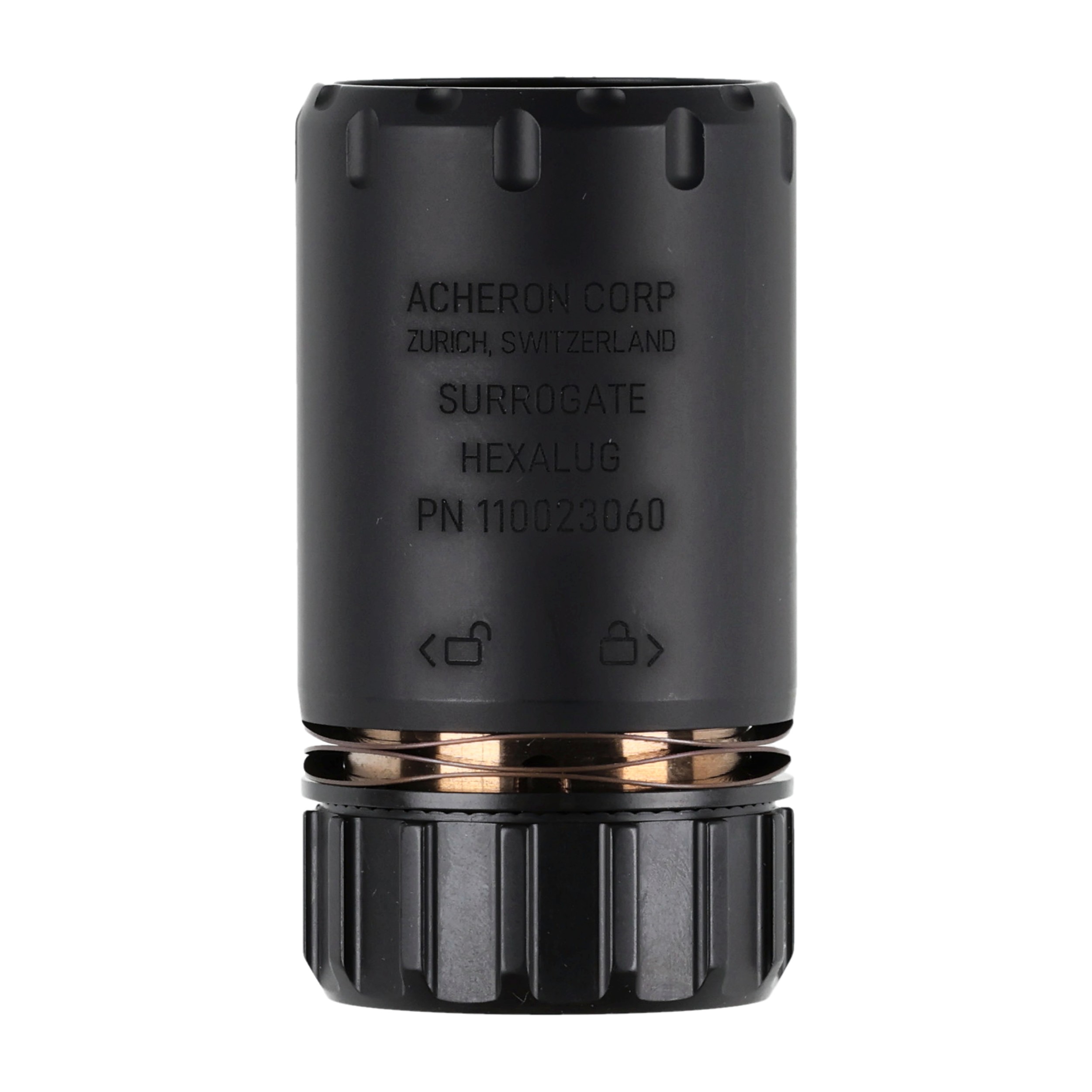 Urządzenie wylotowe Acheron Surrogate HexaLug czarny