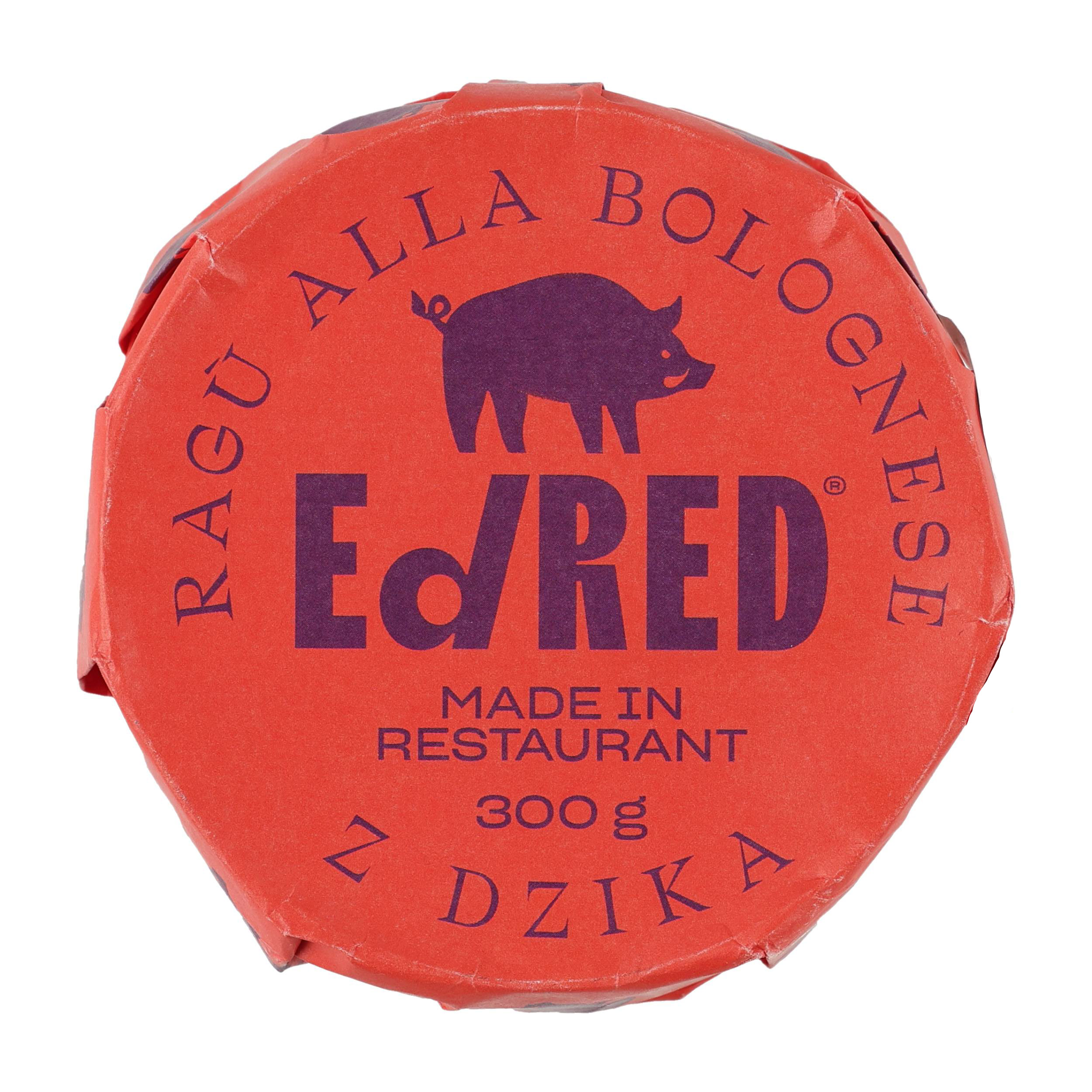 Konserwa Ed Red Originals Ragu alla Bolognese z dzika 300 g