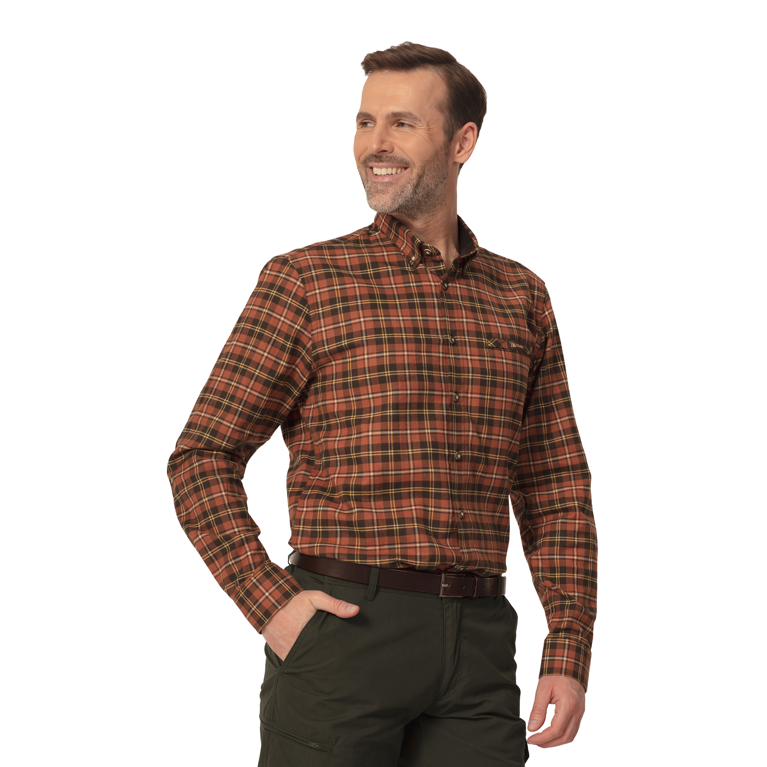 Koszula męska Tagart Willow Slim czerwona