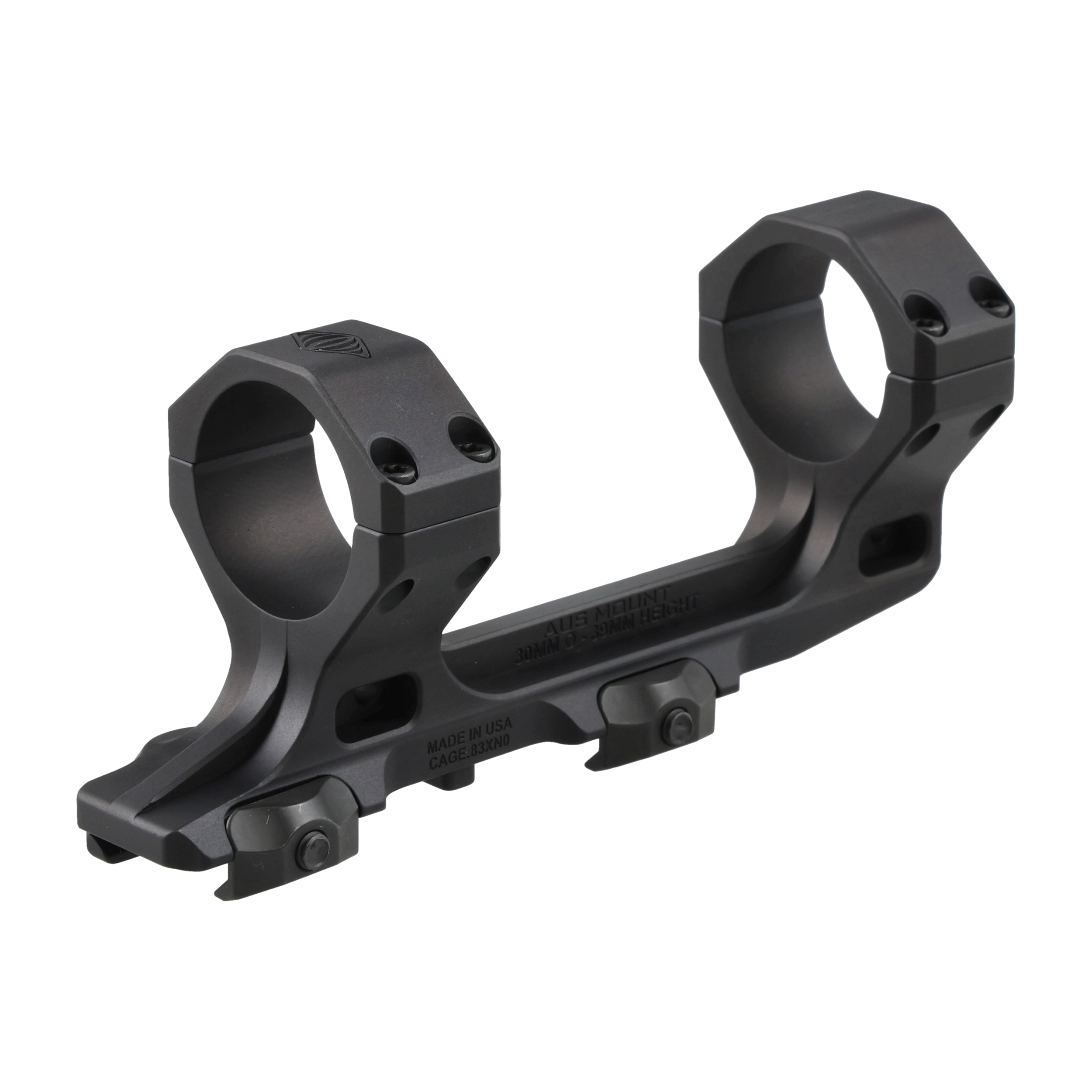 Montaż do lunety jednoczęściowy Reptilia AUS Mount 30 mm Picatinny czarny 100-116