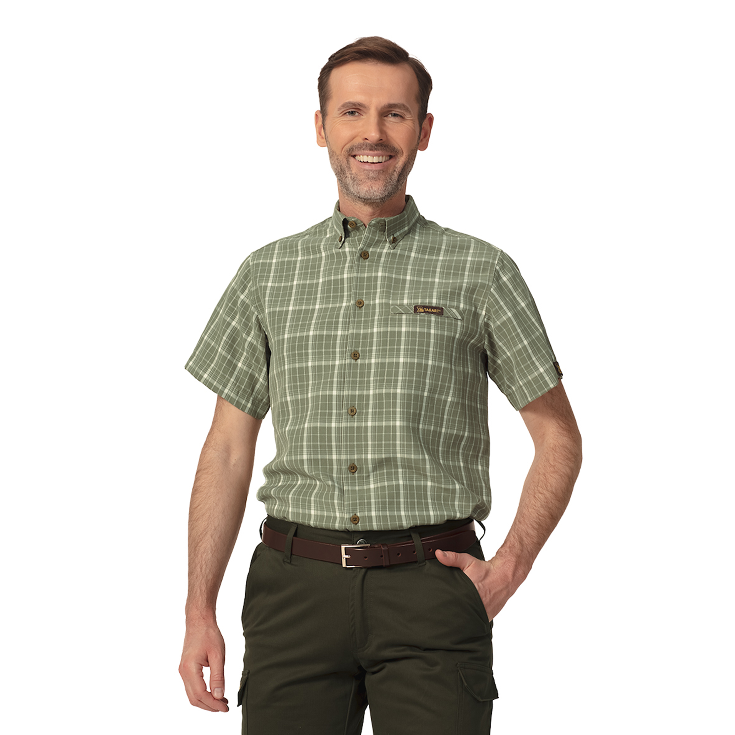 Koszula męska Tagart Greenfield short