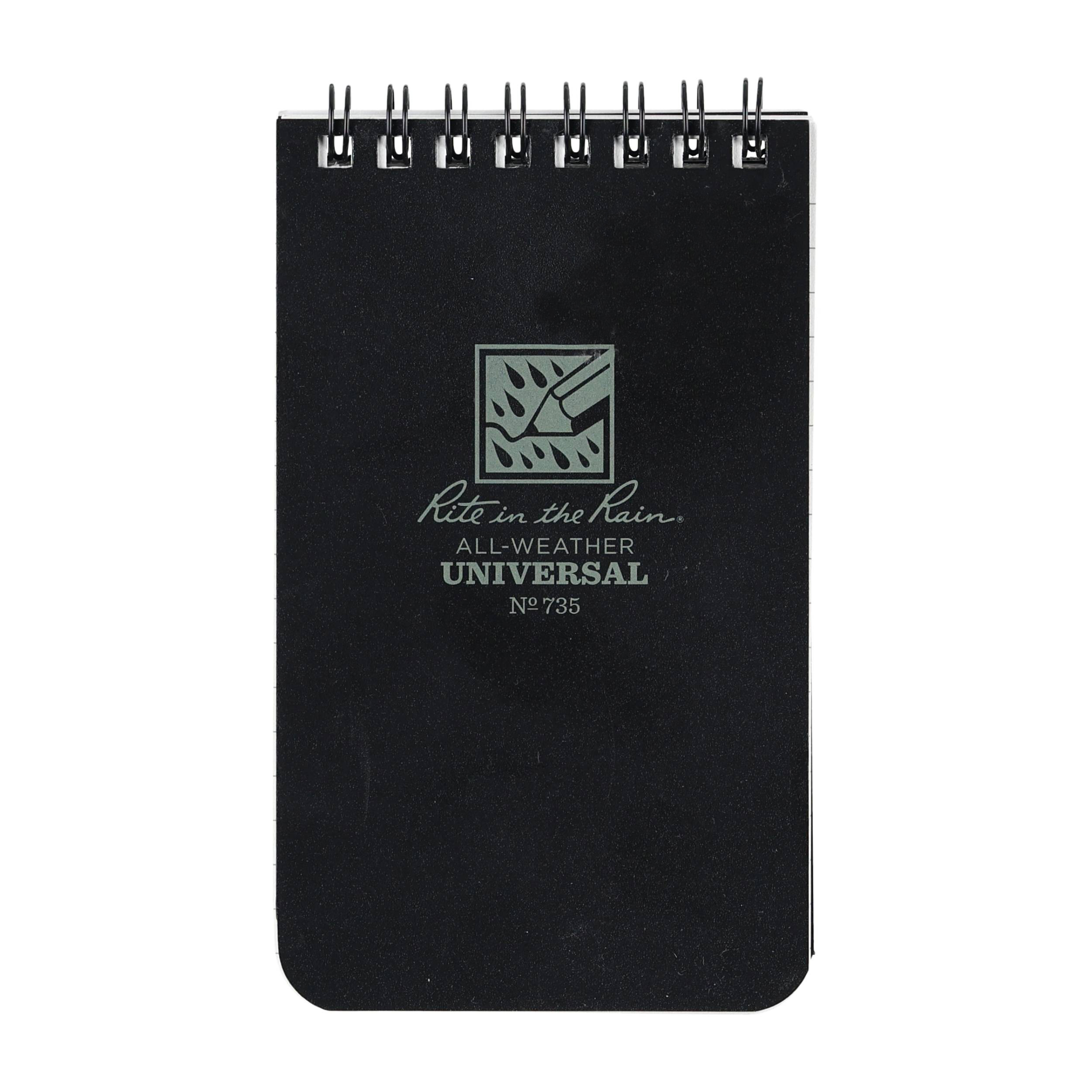Notes wodoodporny Rite in the Rain 735 3x5" czarny