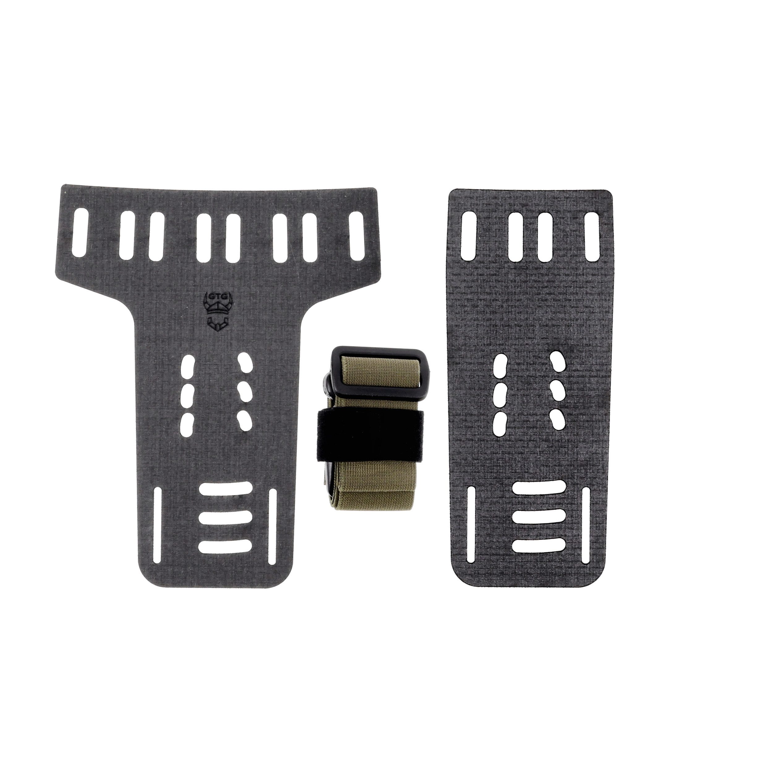 Obniżony montaż kabury Ginger's Tactical Gear do pasa GTG Viper Ranger Green