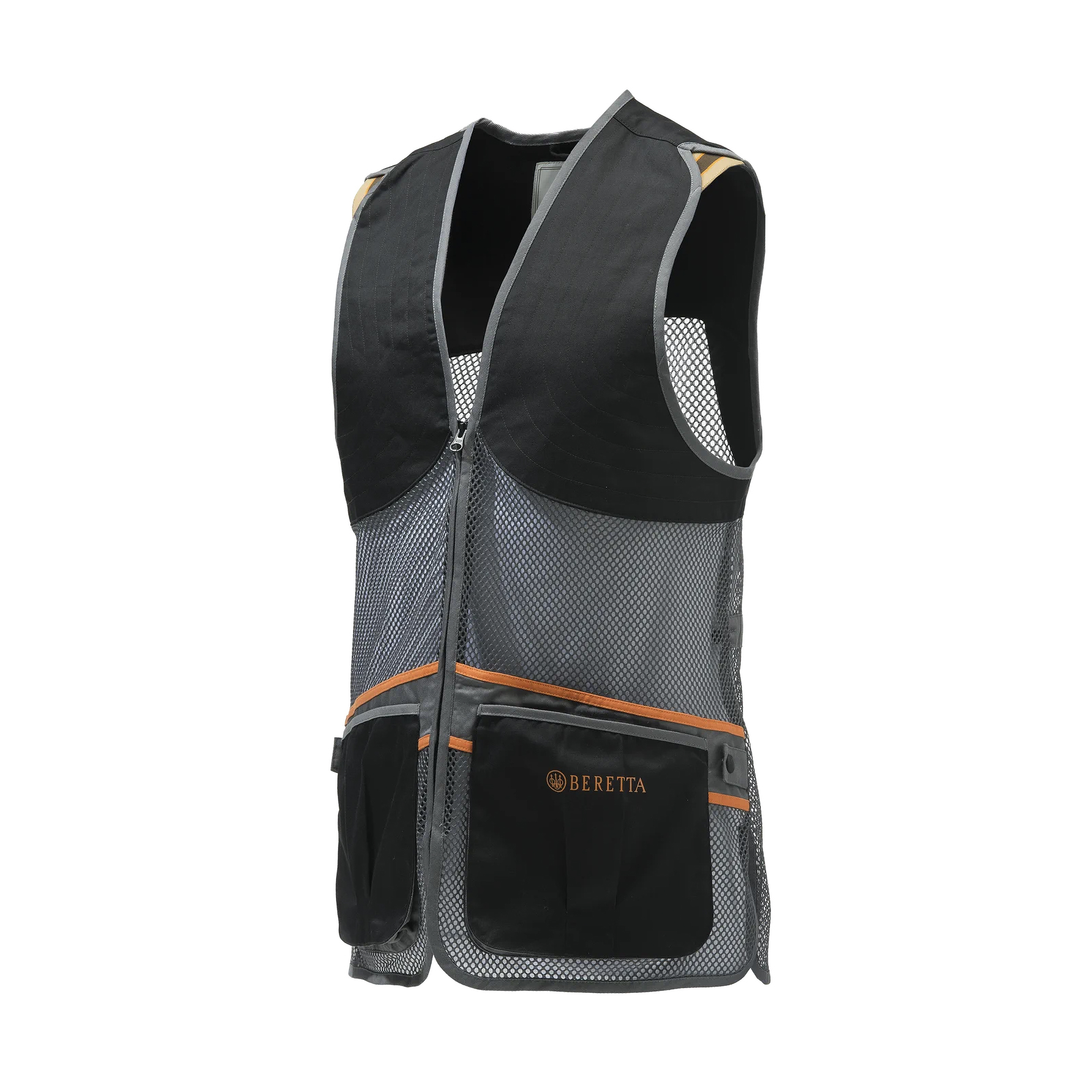 Kamizelka strzelecka Beretta Full Mesh Vest czarno/szare