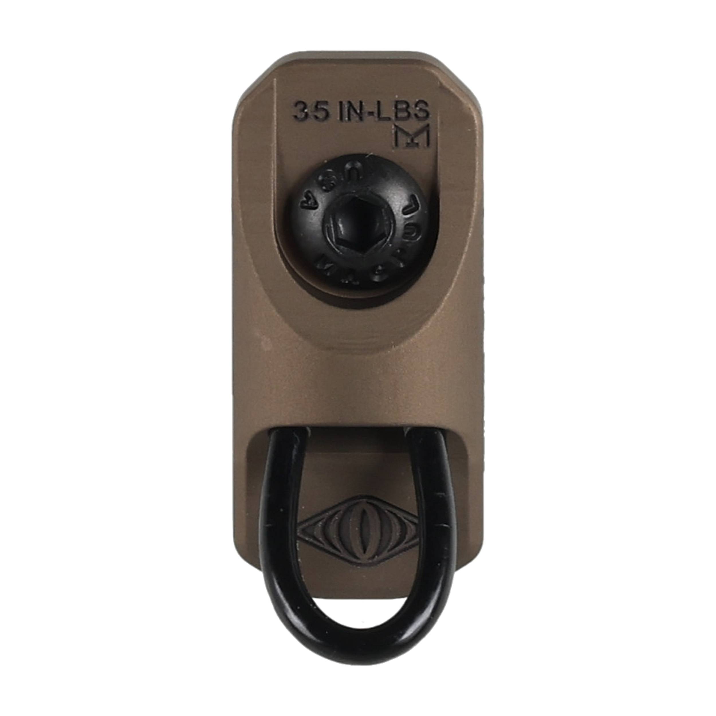 Montaż do zawieszenia taktycznego Reptilia Socket M-LOK Sling Loop Mount FDE 100-302