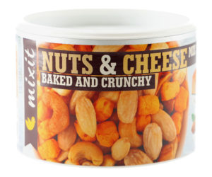 Mix prażonych orzechów i chrupiących serów Mixit 120 g