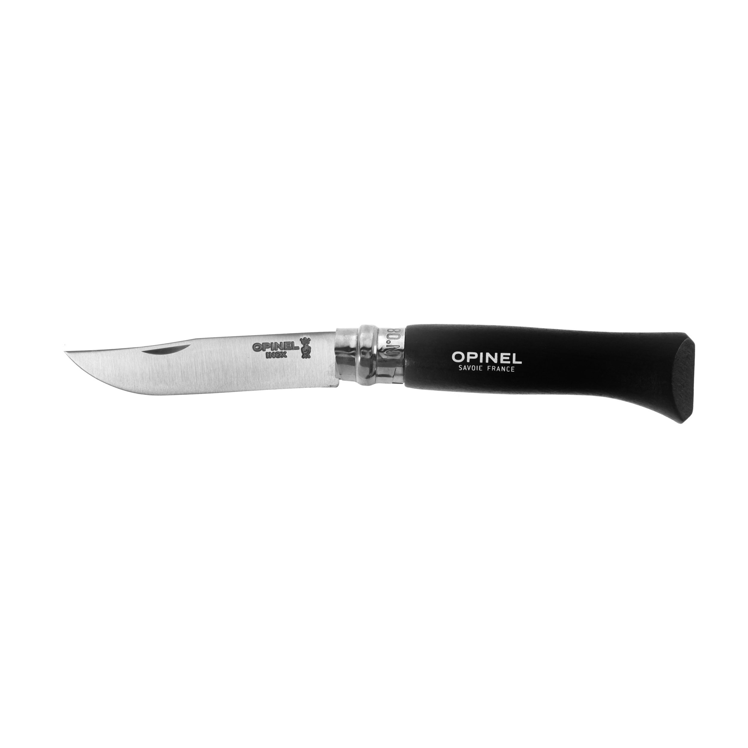 Nóż Opinel Colorama 08 inox grab brązowy w blistrze