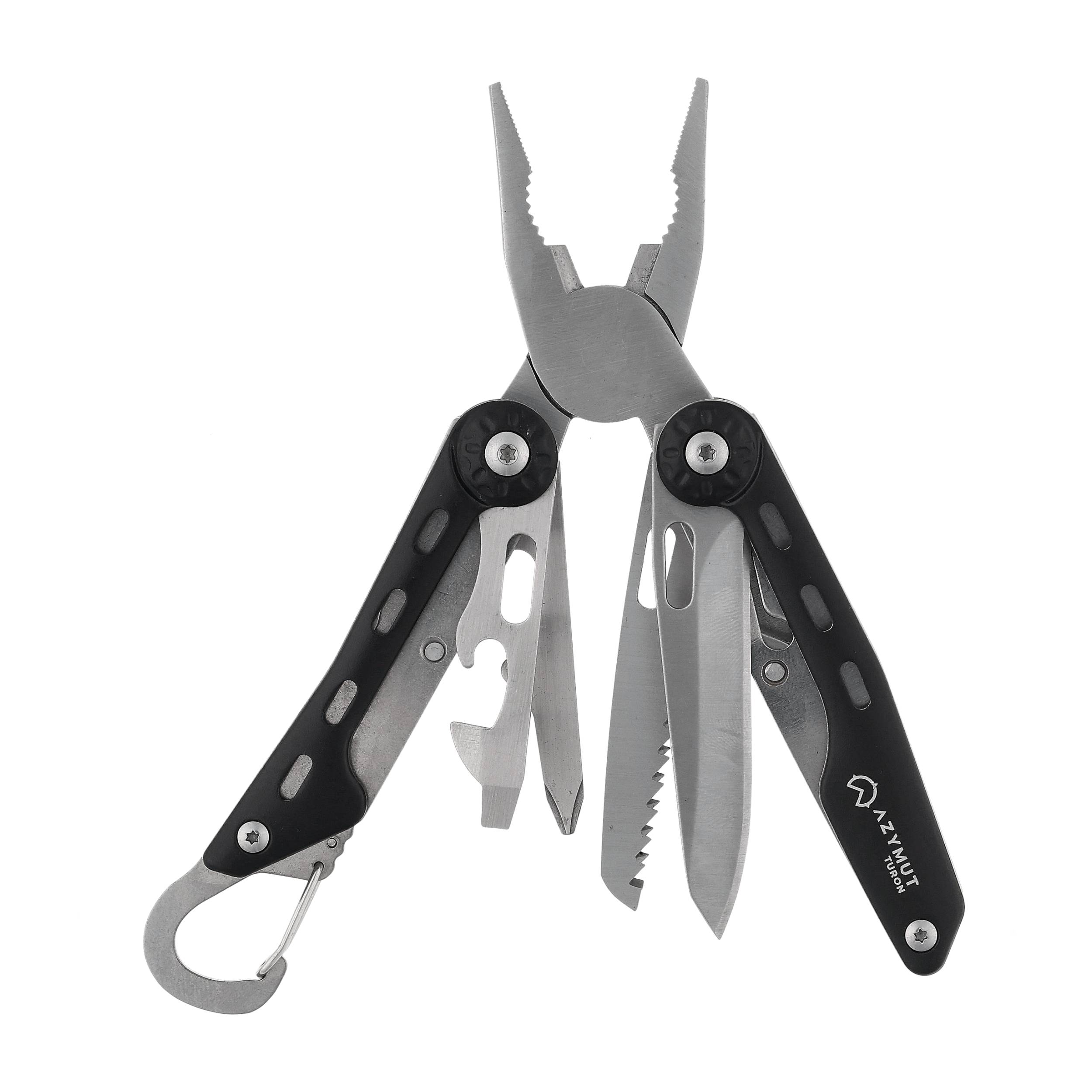 Multitool Azymut Turon z kaburą i karabińczykiem