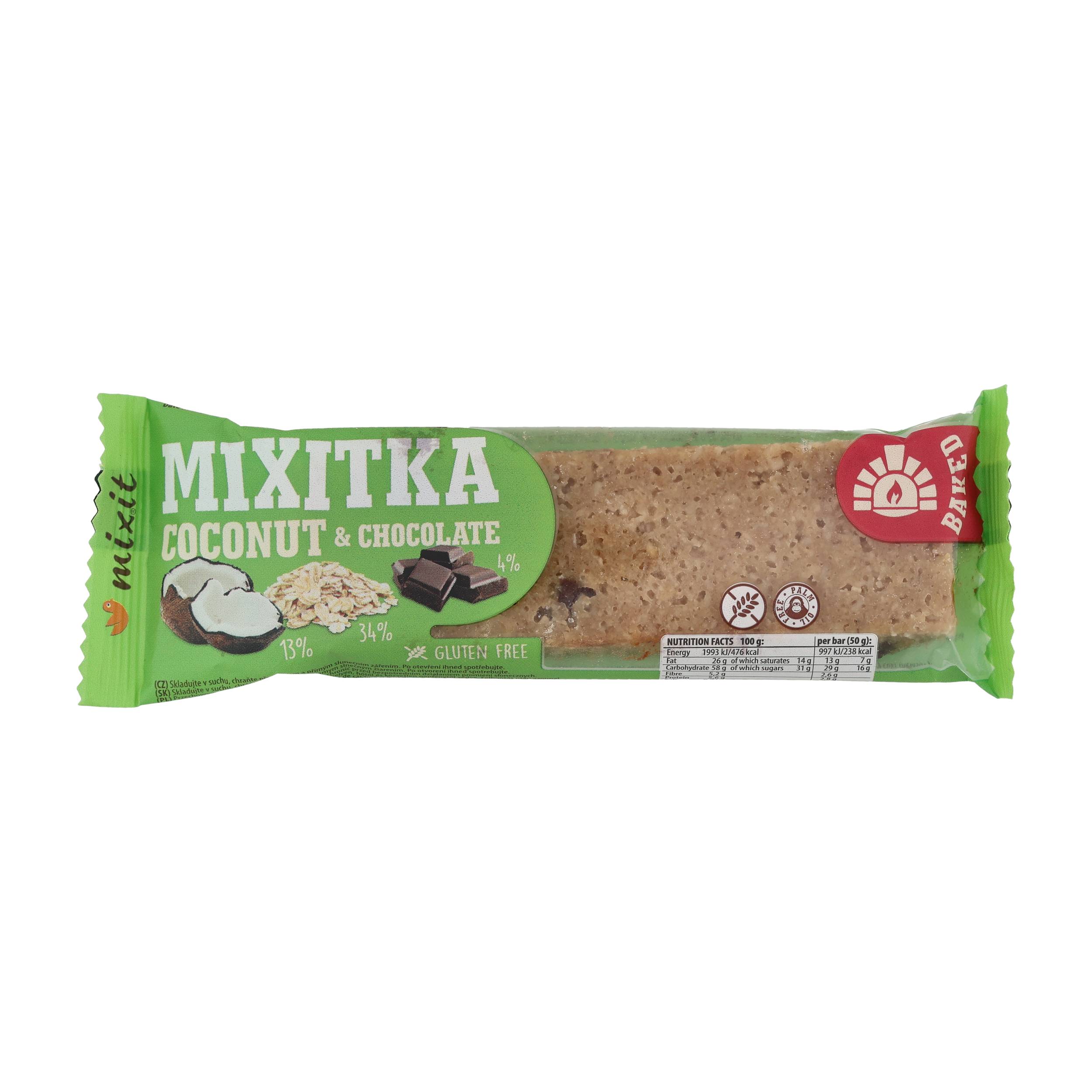 Mixitka Mixit kokos z czekoladą 50 g