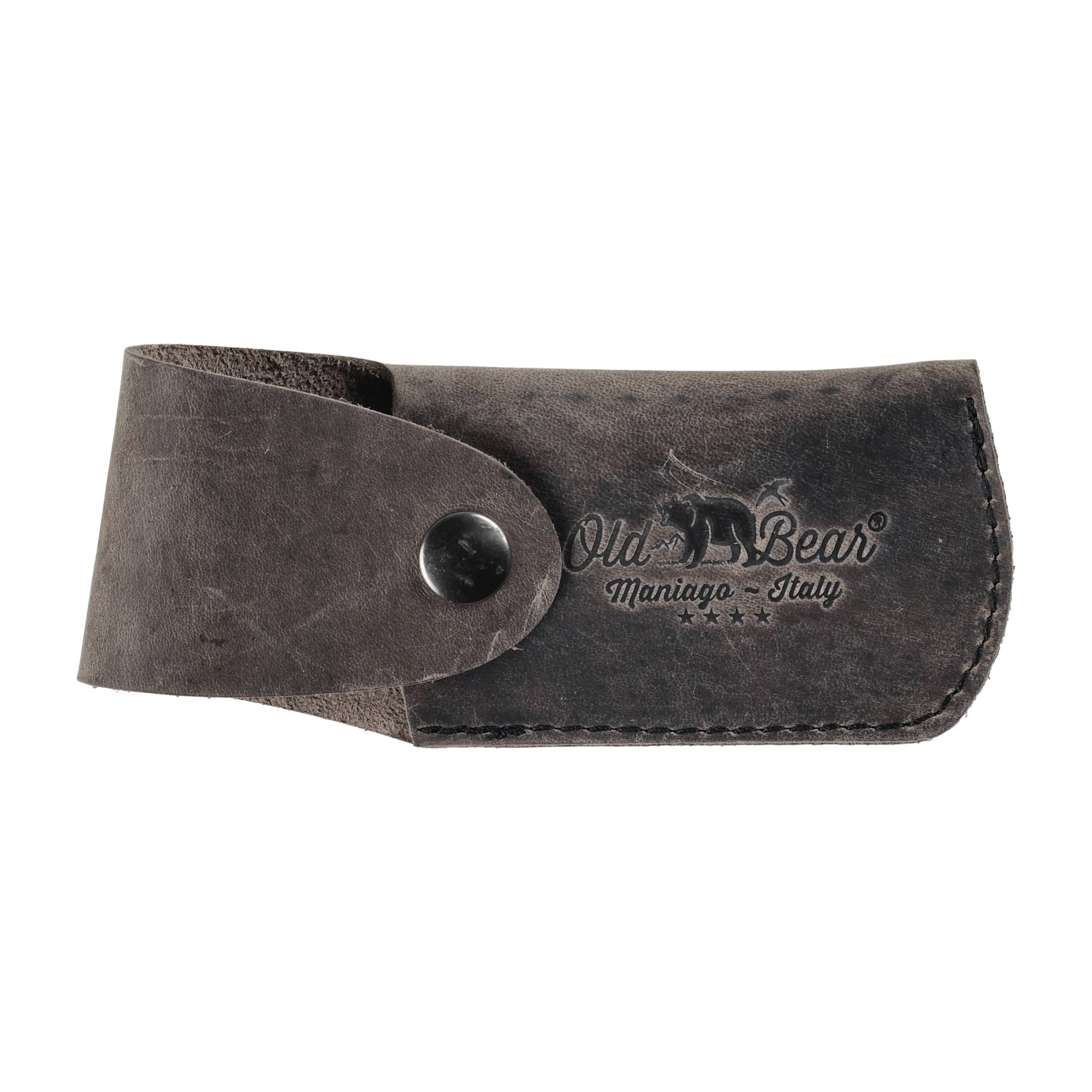 Etui na nóż składany Antonini Old Bear Leather Sheath 125 mm  antracyt